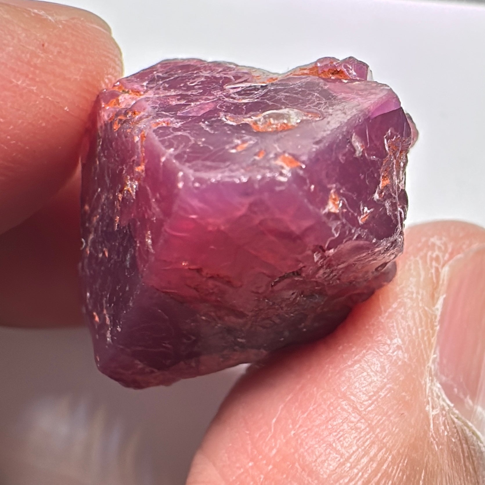 Mahenge Spinel Crystal, 63.68ct, Tanzania. Untreated Unheated