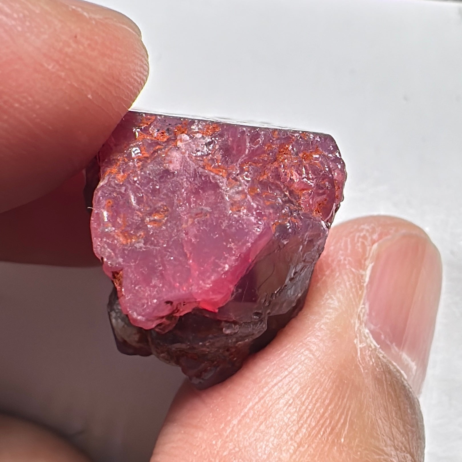 Mahenge Spinel Crystal, 63.68ct, Tanzania. Untreated Unheated