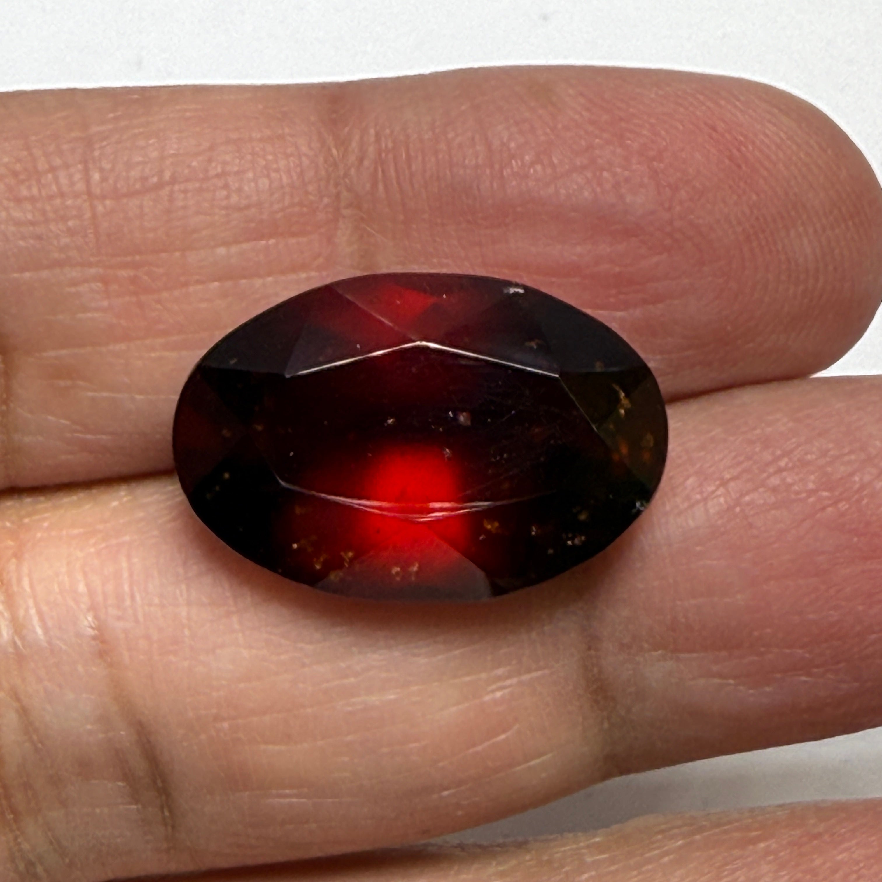 Hessonite Garnet, 20.13ct, Tanzania, Untreated Unheated.