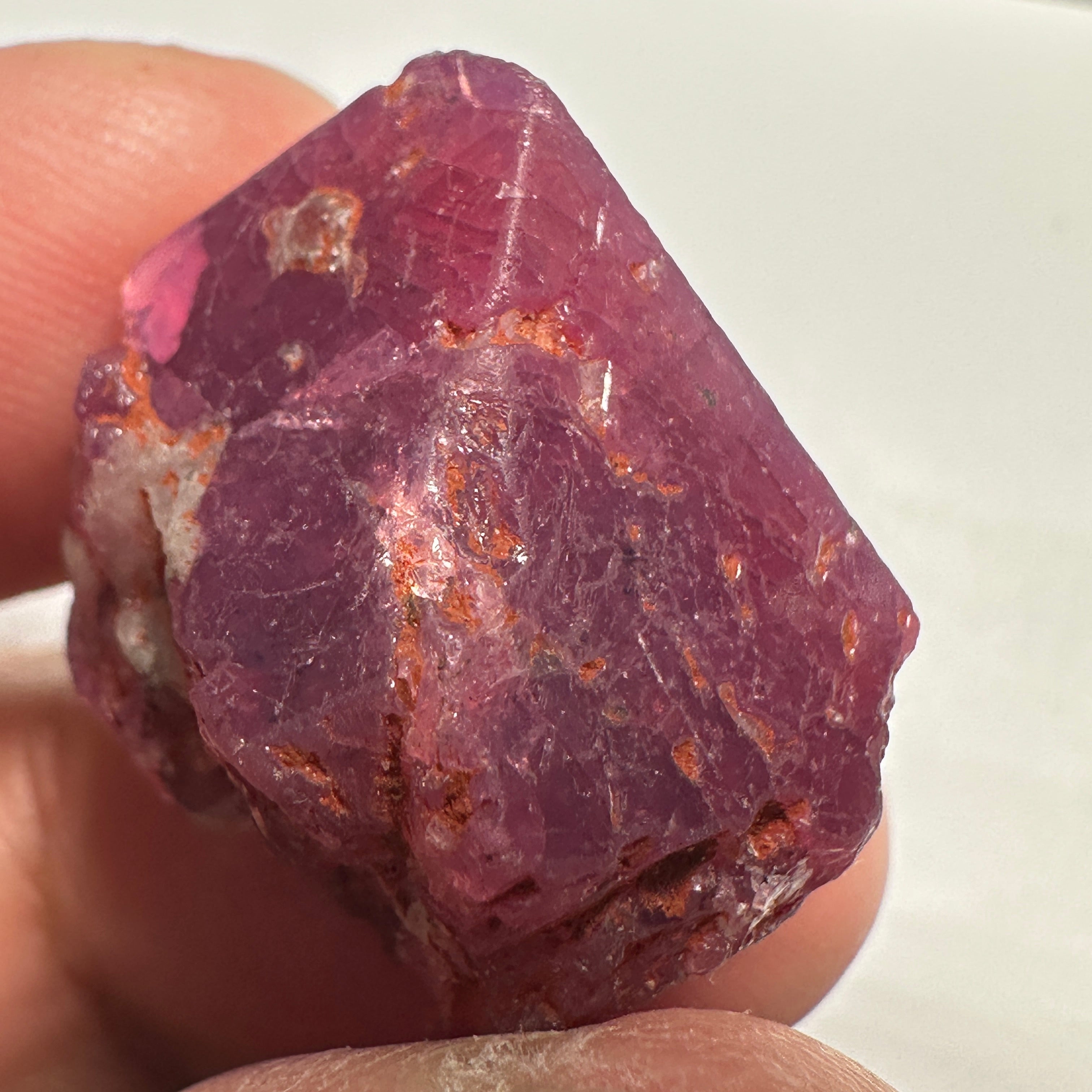 Mahenge Spinel Crystal, 63.68ct, Tanzania. Untreated Unheated