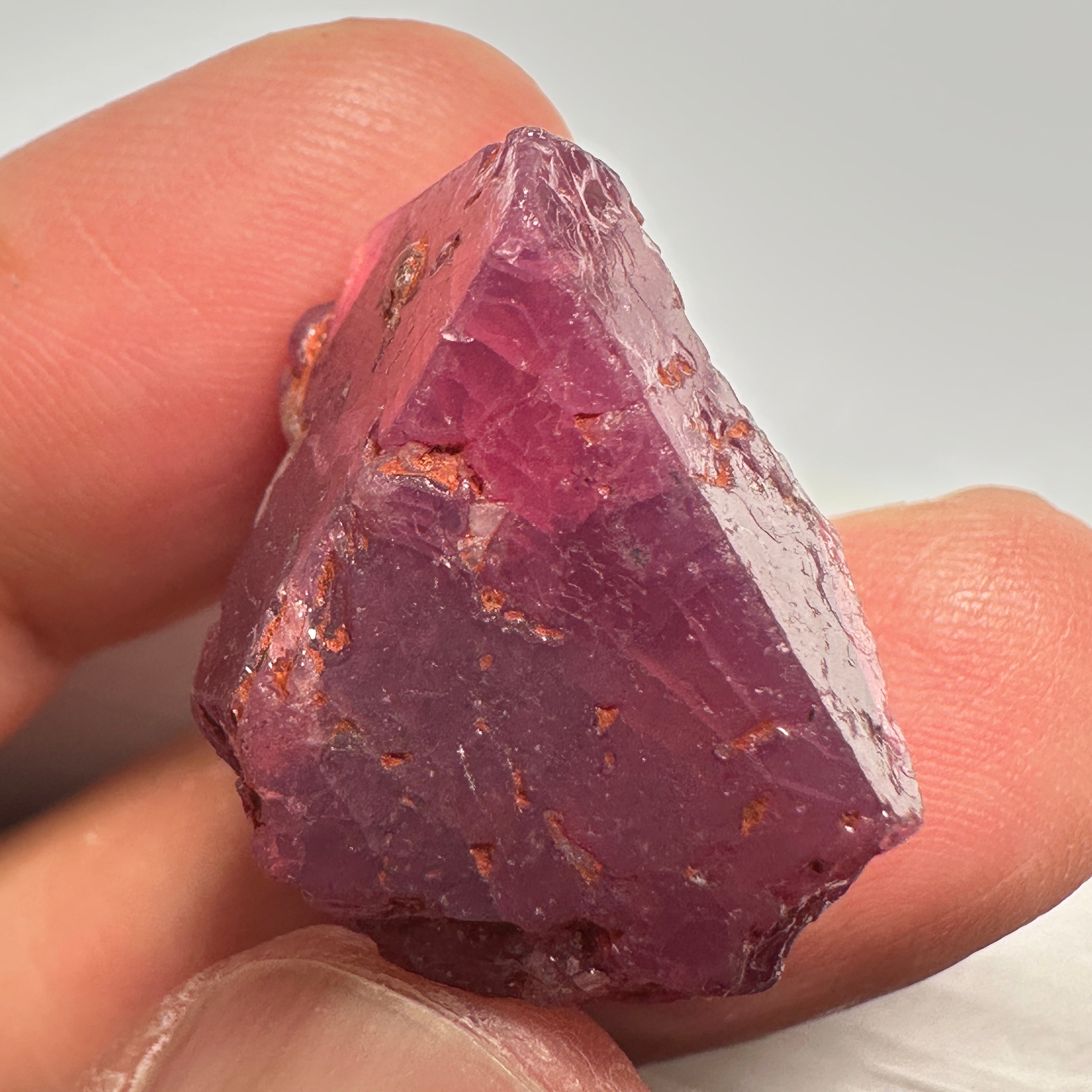 Mahenge Spinel Crystal, 63.68ct, Tanzania. Untreated Unheated