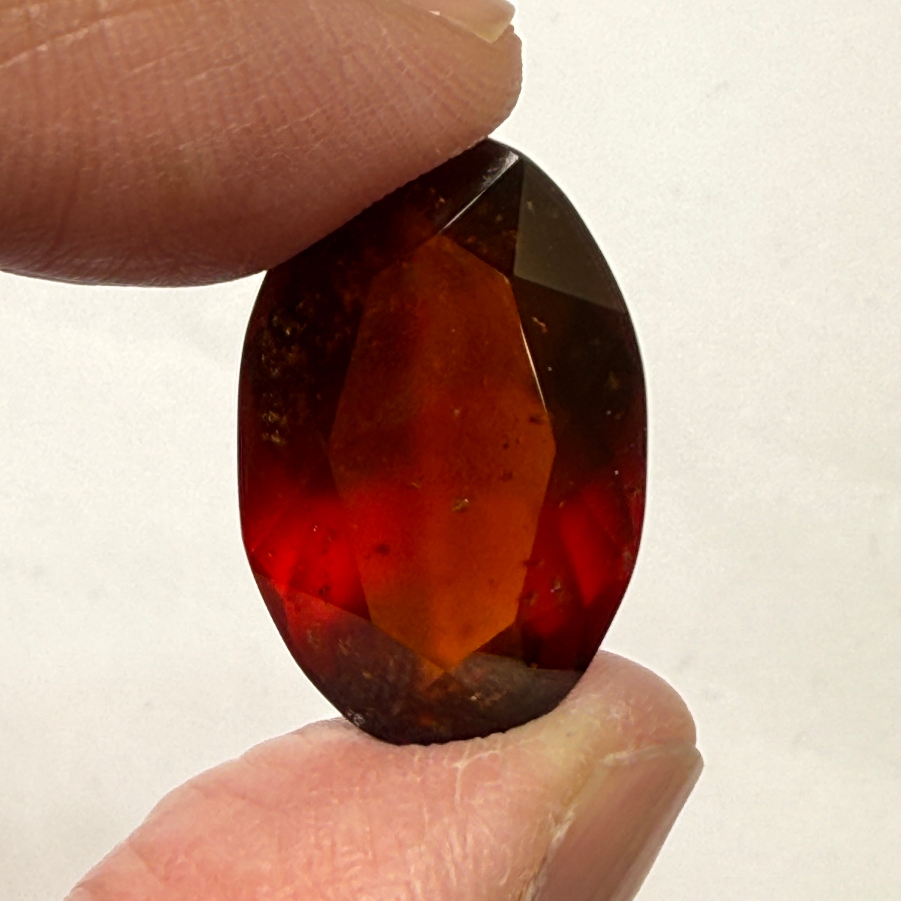 Hessonite Garnet, 20.13ct, Tanzania, Untreated Unheated.