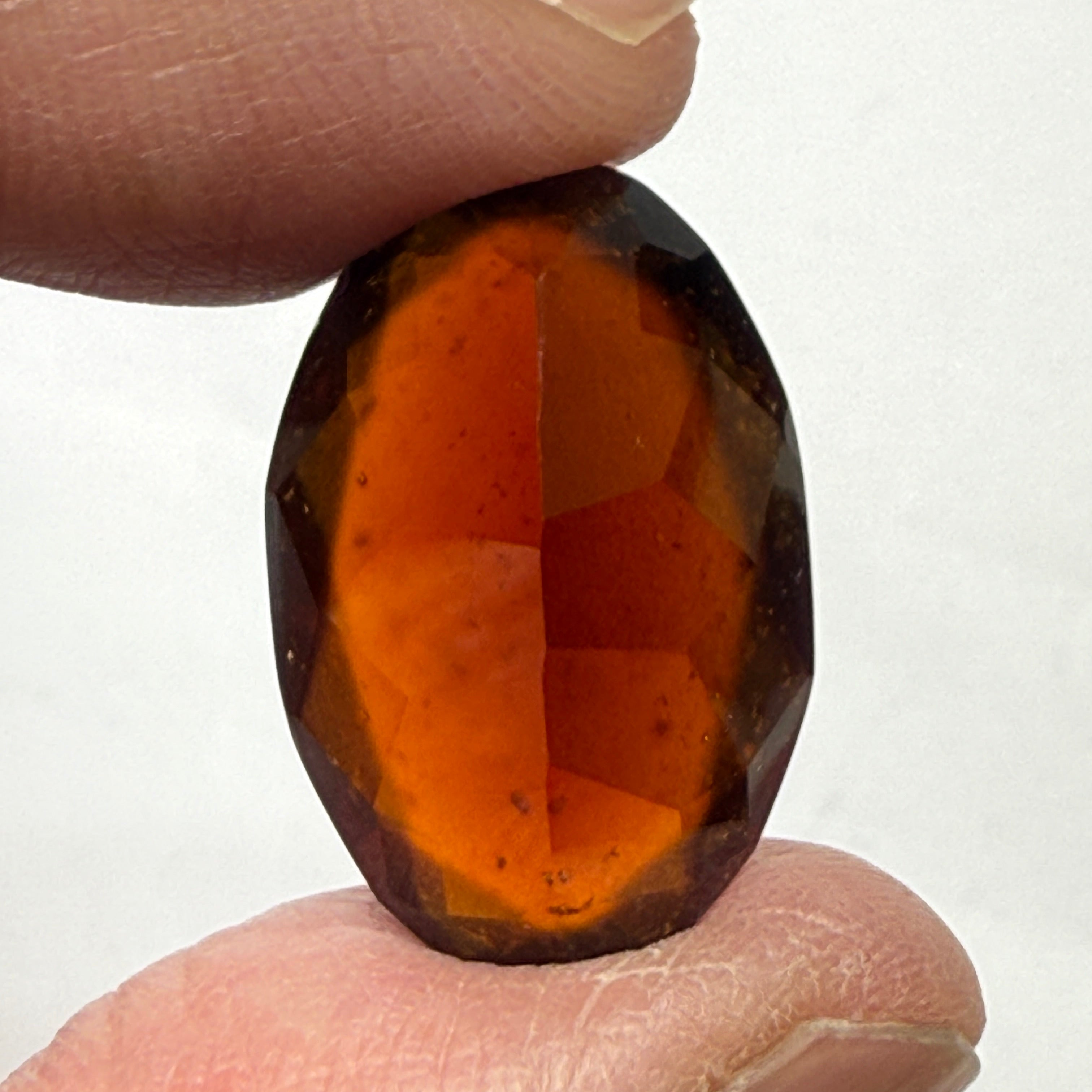 Hessonite Garnet, 20.13ct, Tanzania, Untreated Unheated.