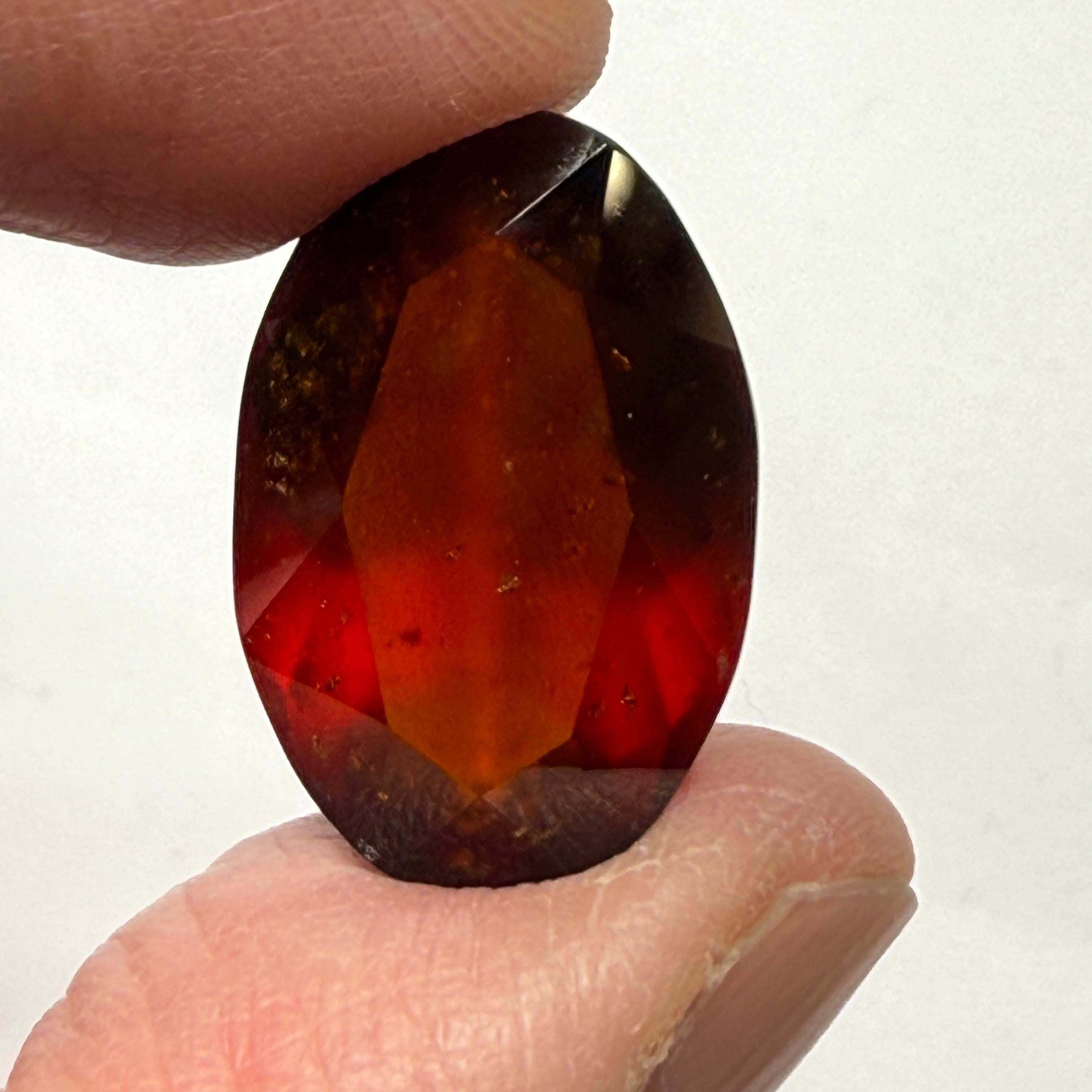 Hessonite Garnet, 20.13ct, Tanzania, Untreated Unheated.