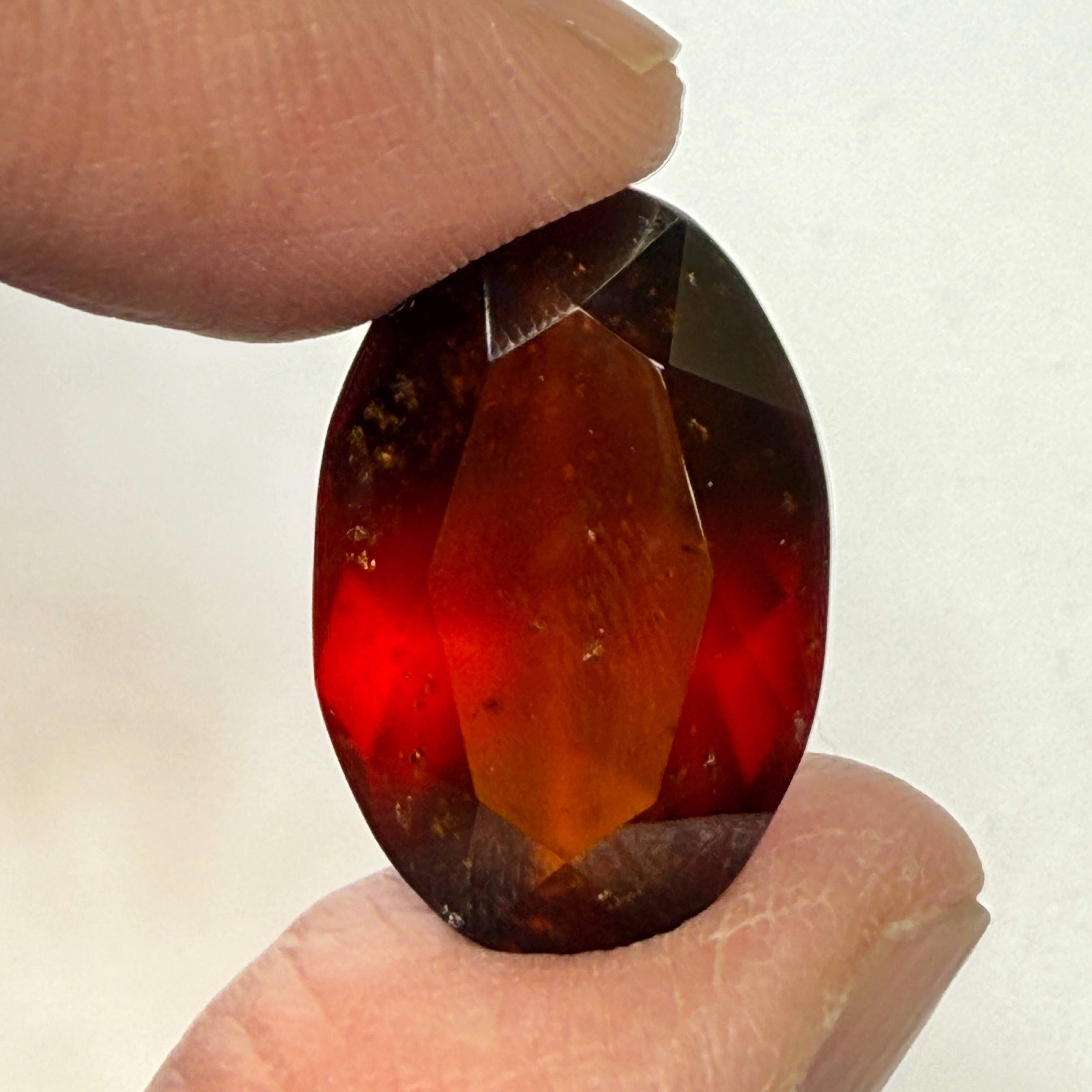 Hessonite Garnet, 20.13ct, Tanzania, Untreated Unheated.