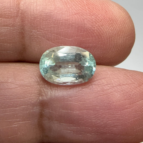 Aquamarine, 2.43ct, Zambia, Unheated Untreated