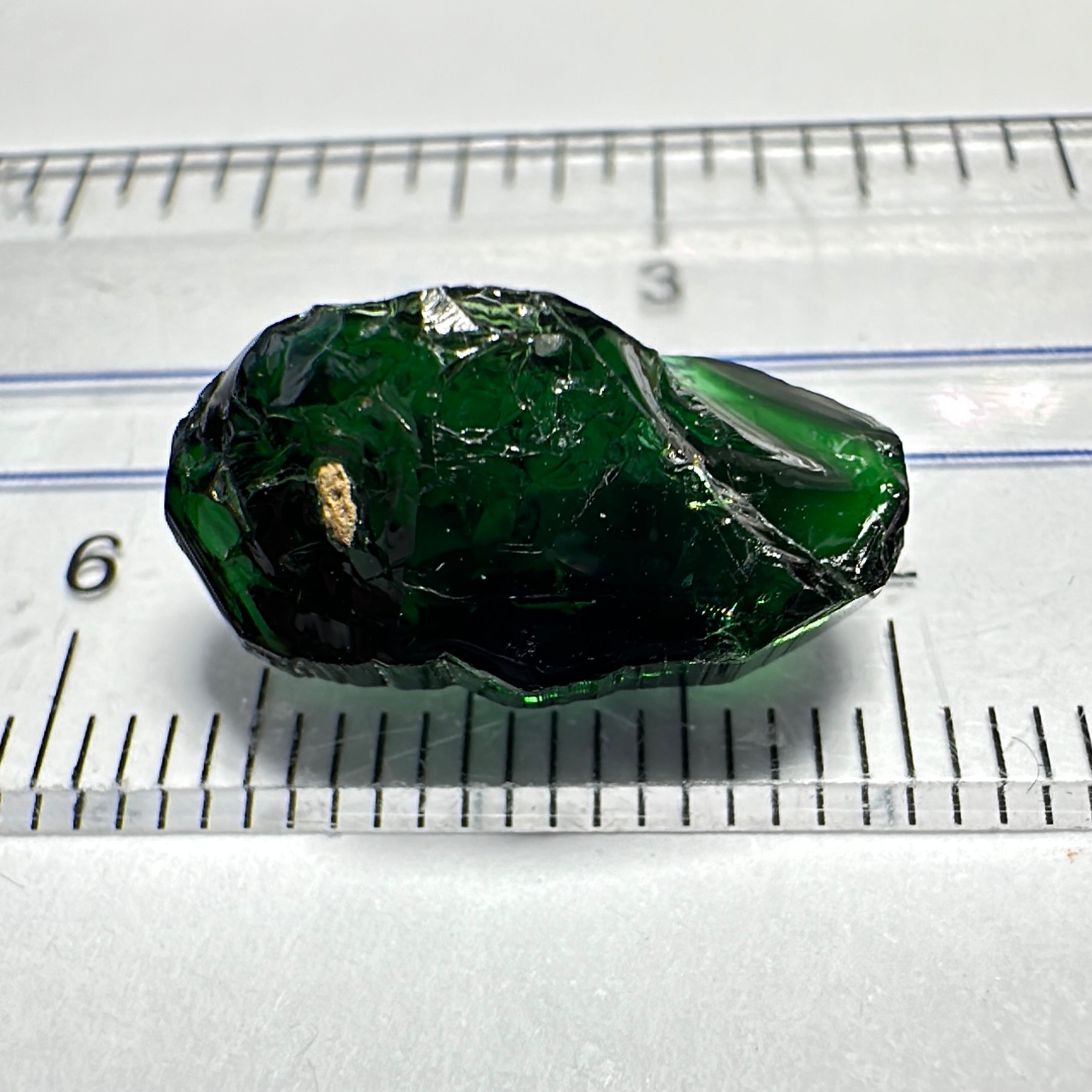 Chrome Tourmaline, the very finest, 7.77ct, Landanai, Tanzania, Untreated Unheated, vvs-if