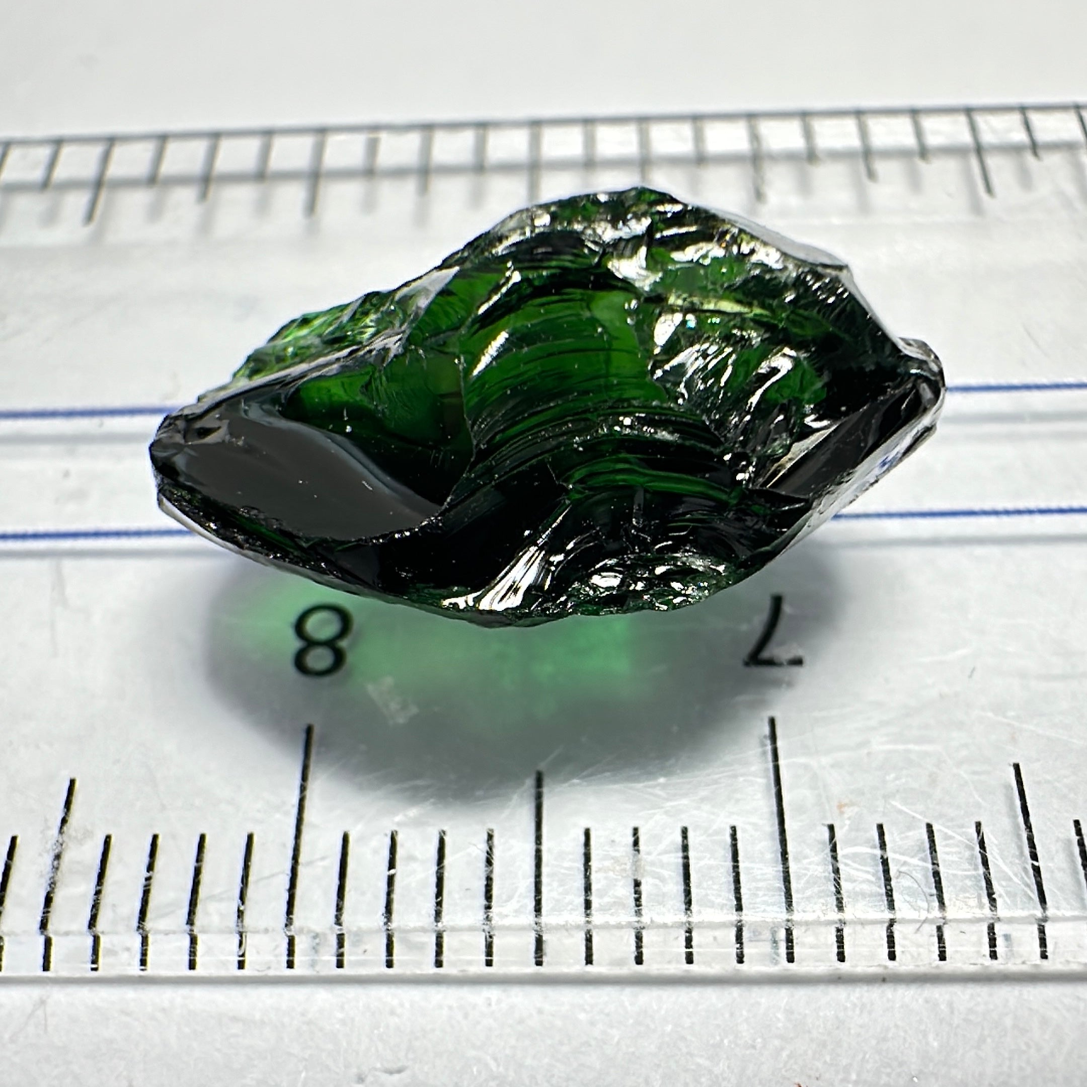 Chrome Tourmaline, the very finest, 7.77ct, Landanai, Tanzania, Untreated Unheated, vvs-if