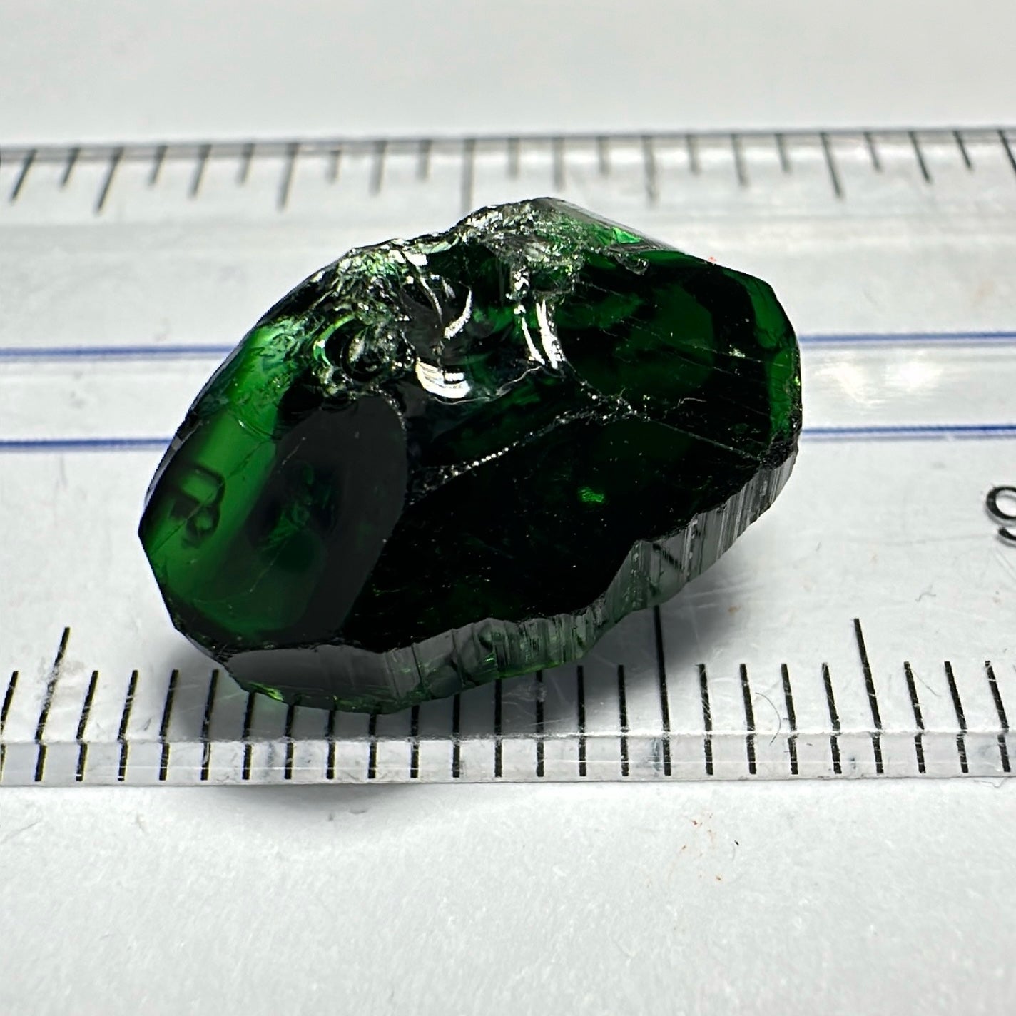 Chrome Tourmaline, the very finest, 7.77ct, Landanai, Tanzania, Untreated Unheated, vvs-if