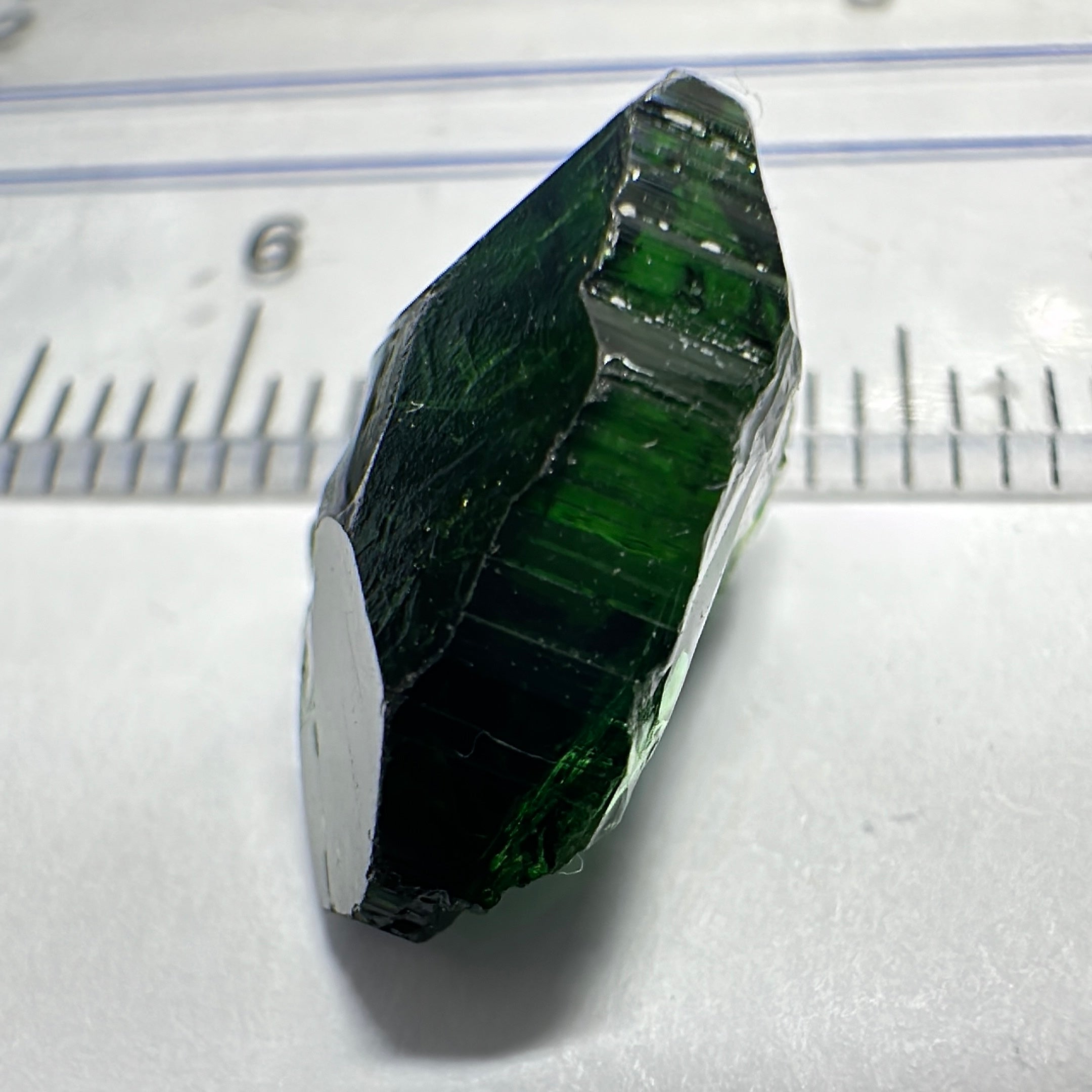 Chrome Tourmaline, the very finest, 7.77ct, Landanai, Tanzania, Untreated Unheated, vvs-if