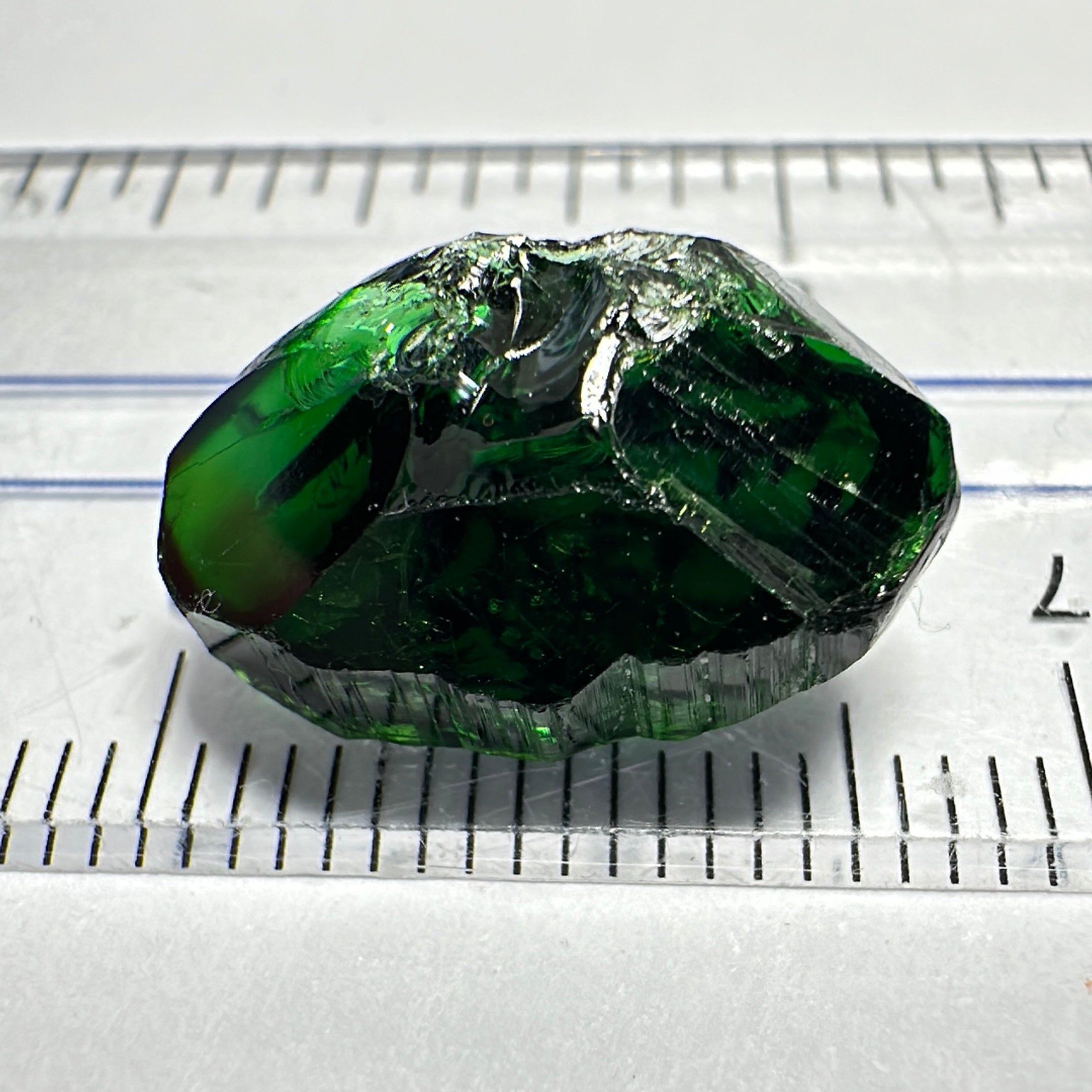 Chrome Tourmaline, the very finest, 7.77ct, Landanai, Tanzania, Untreated Unheated, vvs-if