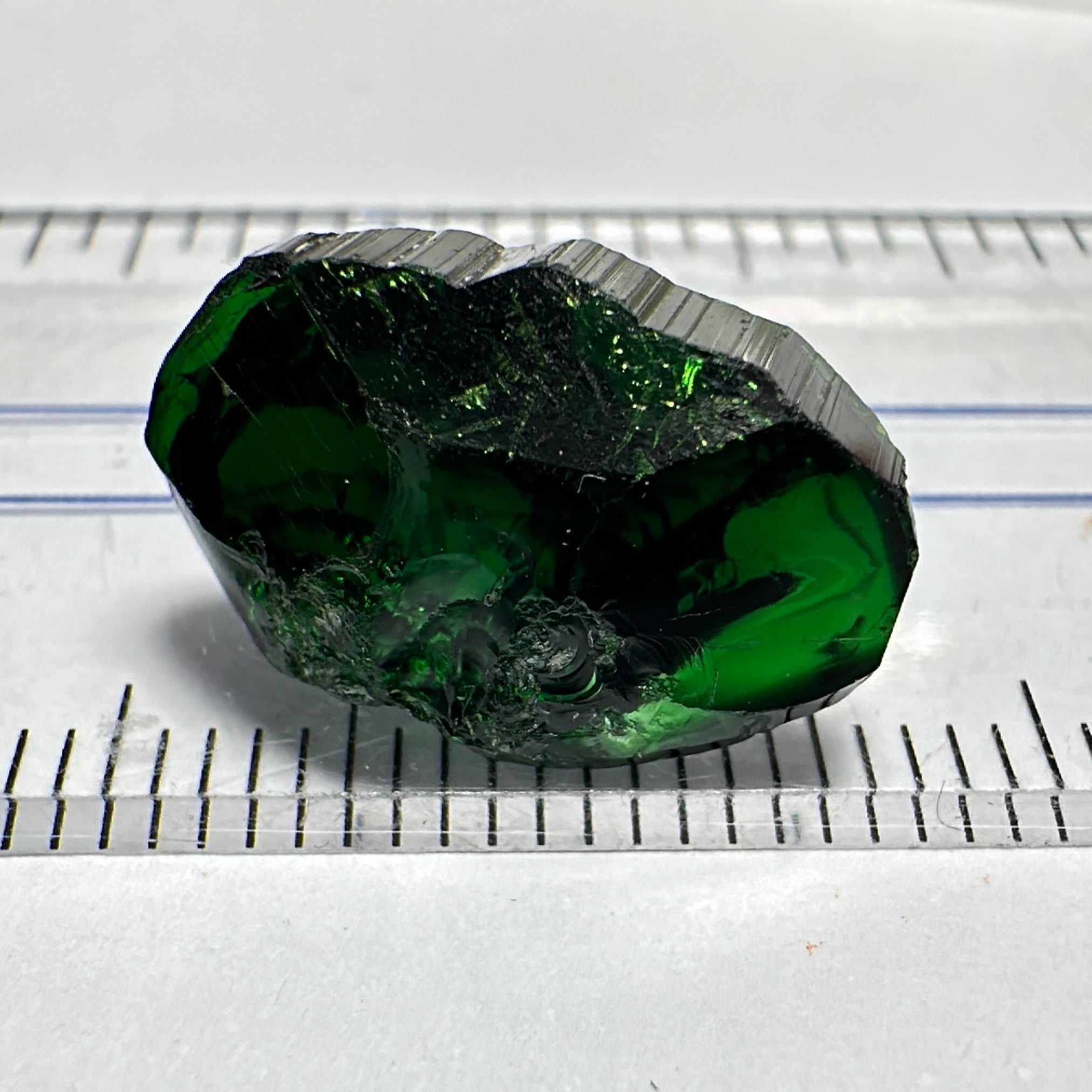 Chrome Tourmaline, the very finest, 7.77ct, Landanai, Tanzania, Untreated Unheated, vvs-if