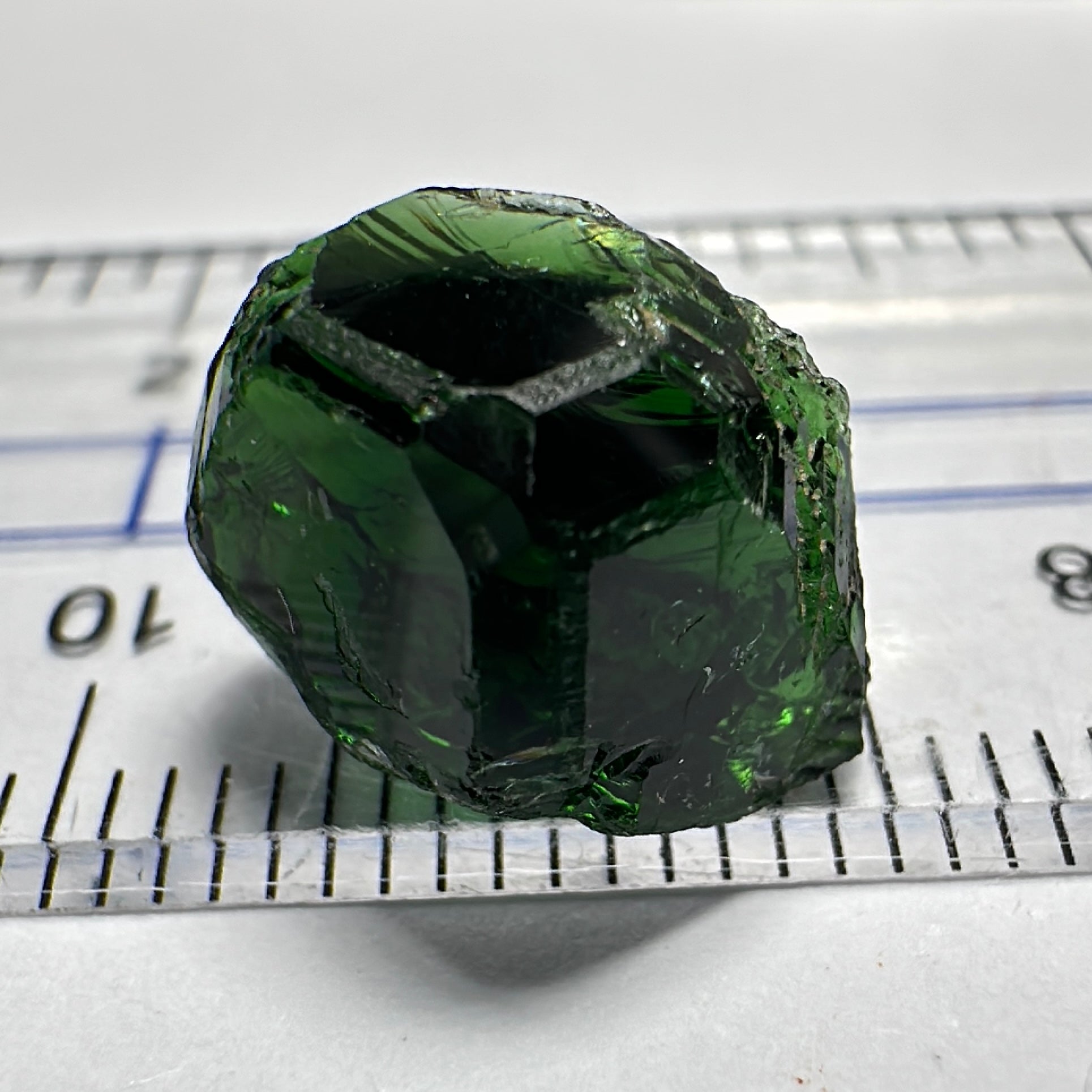 Chrome Tourmaline, the very finest, 6.37ct, Landanai, Tanzania, Untreated Unheated, vvs-if