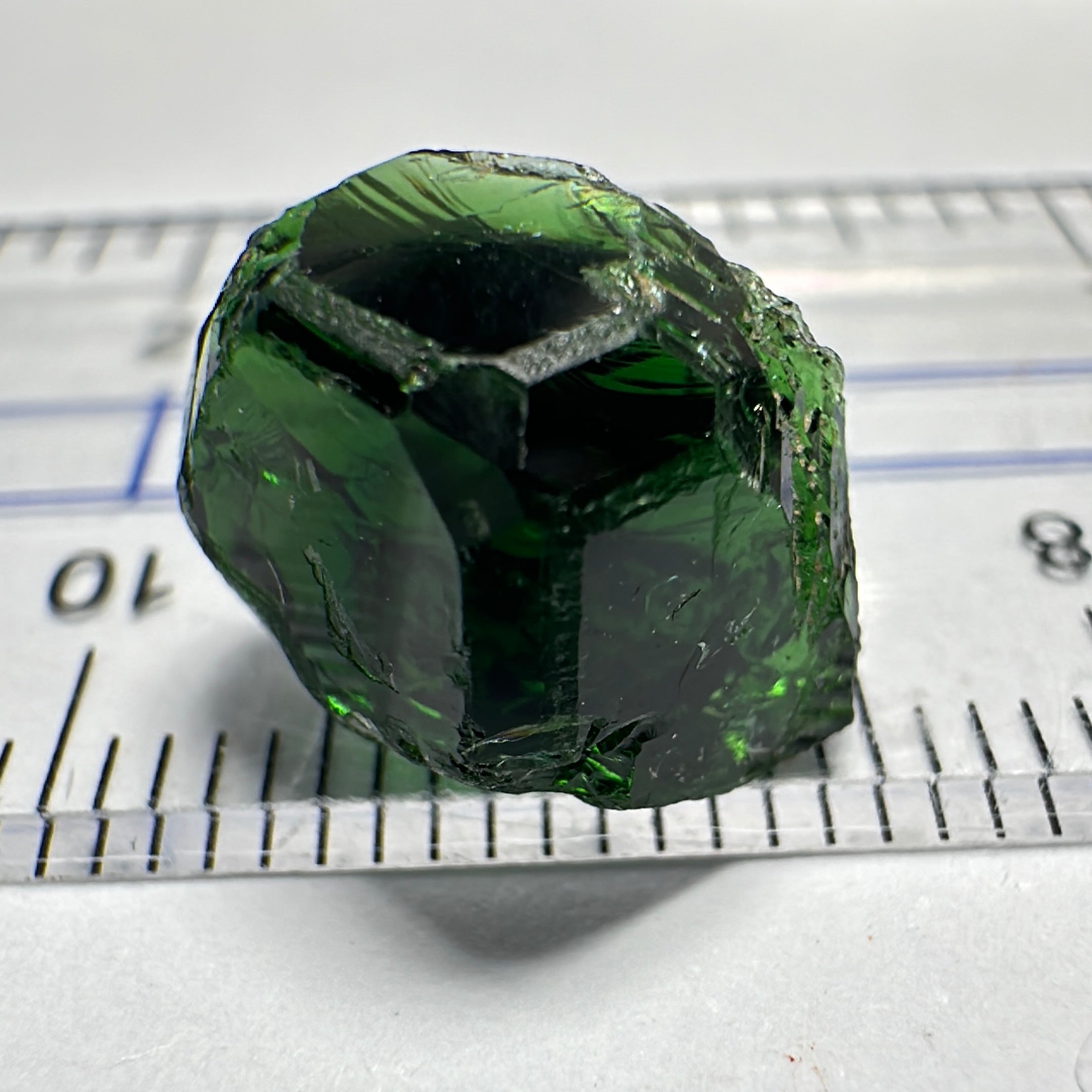 Chrome Tourmaline, the very finest, 6.37ct, Landanai, Tanzania, Untreated Unheated, vvs-if