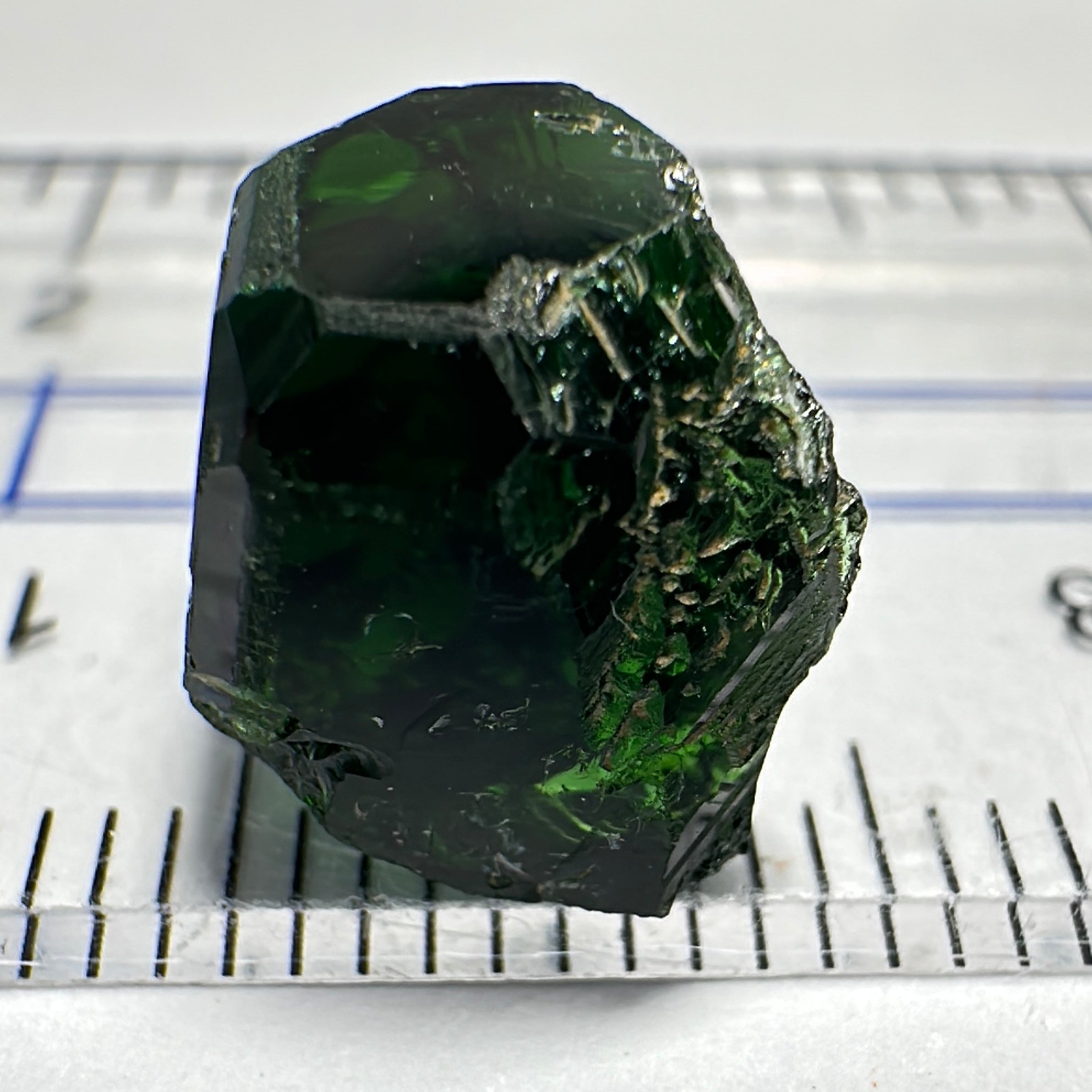 Chrome Tourmaline, the very finest, 6.37ct, Landanai, Tanzania, Untreated Unheated, vvs-if