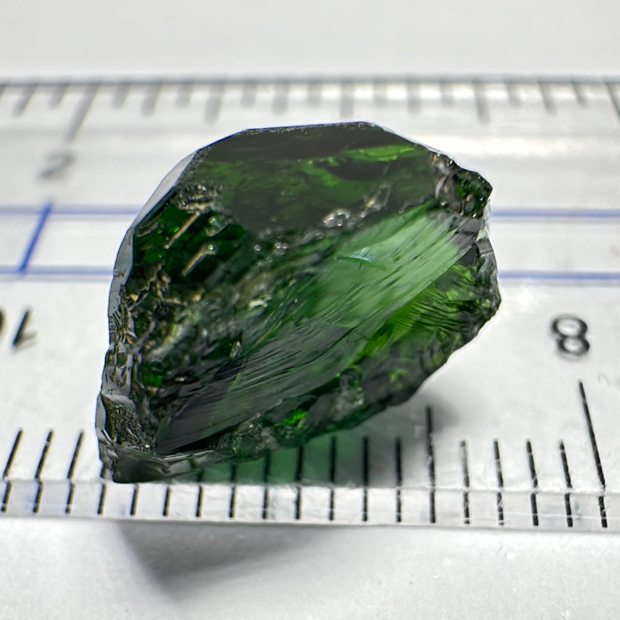 Chrome Tourmaline, the very finest, 6.37ct, Landanai, Tanzania, Untreated Unheated, vvs-if