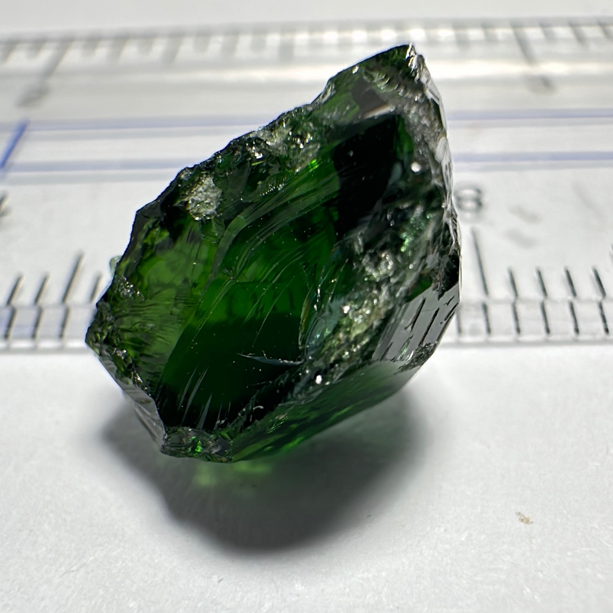 Chrome Tourmaline, the very finest, 6.37ct, Landanai, Tanzania, Untreated Unheated, vvs-if