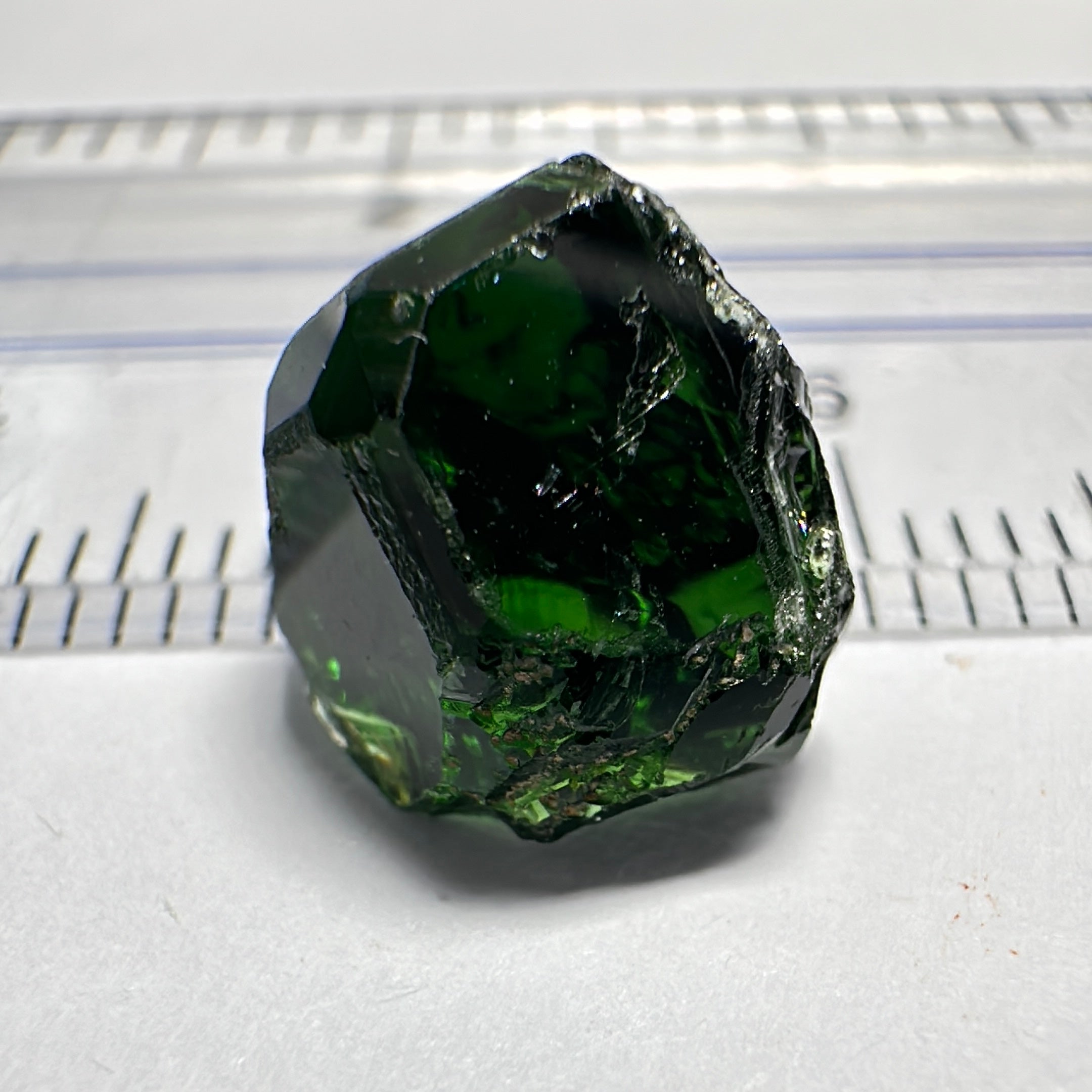 Chrome Tourmaline, the very finest, 6.37ct, Landanai, Tanzania, Untreated Unheated, vvs-if