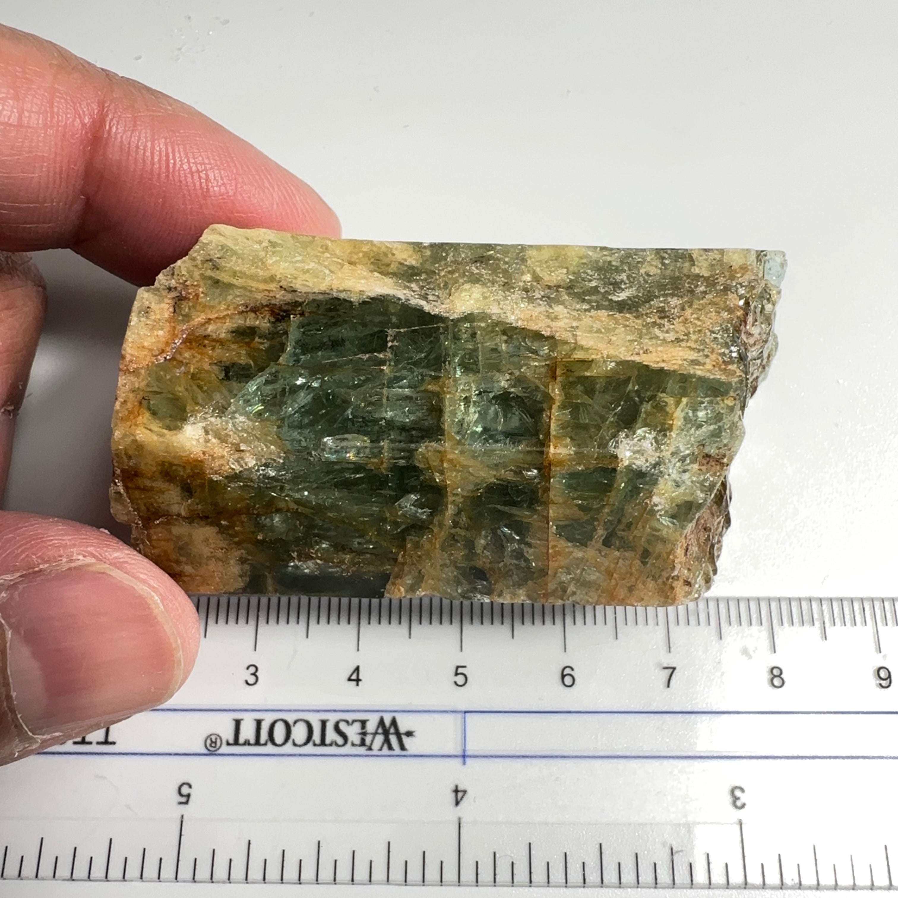 Aquamarine Crystal, 95gm, Tanzania.