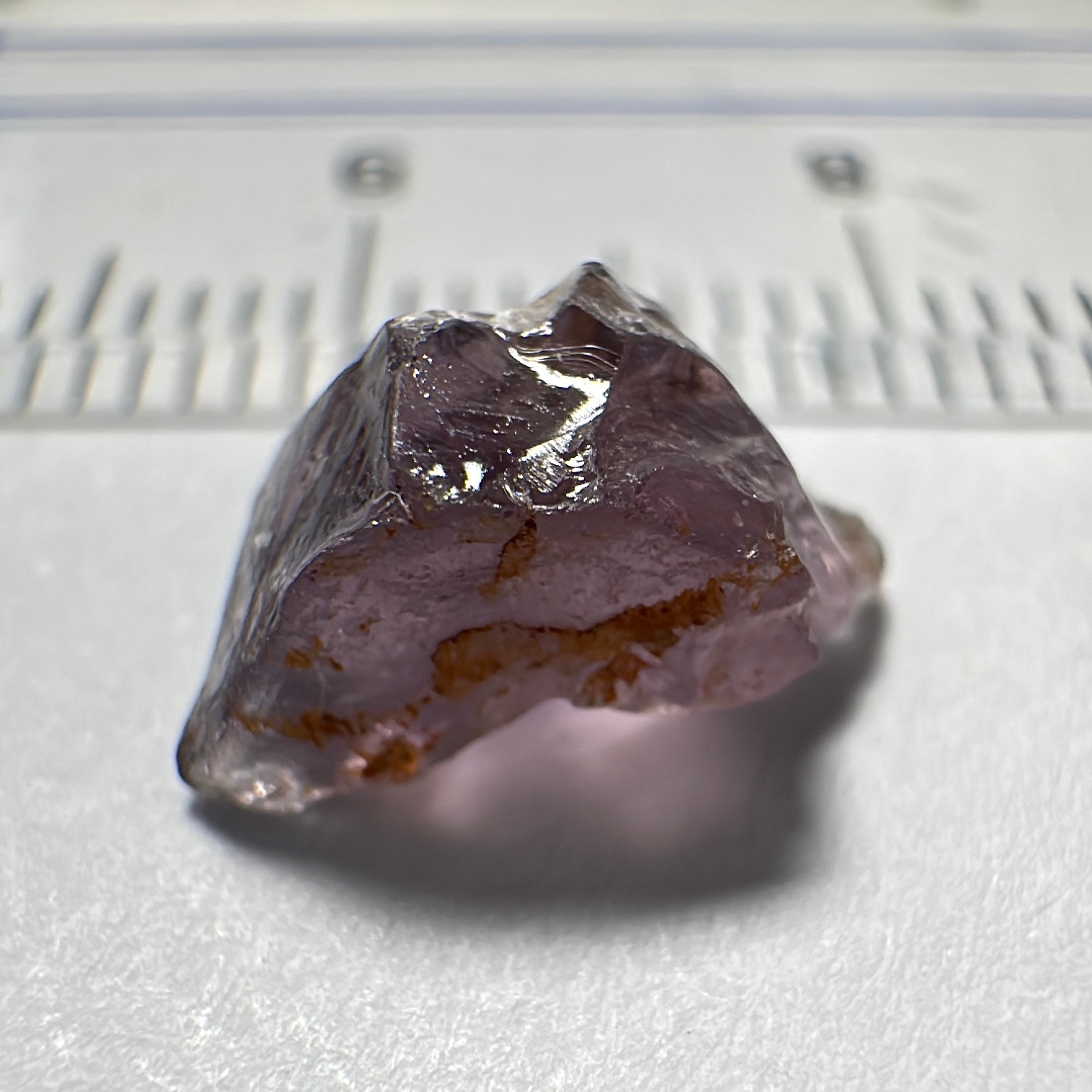 Mahenge Spinel, 2.42ct, Mahenge, Tanzania, Untreated Unheated. Silky and challenging shape, see pics