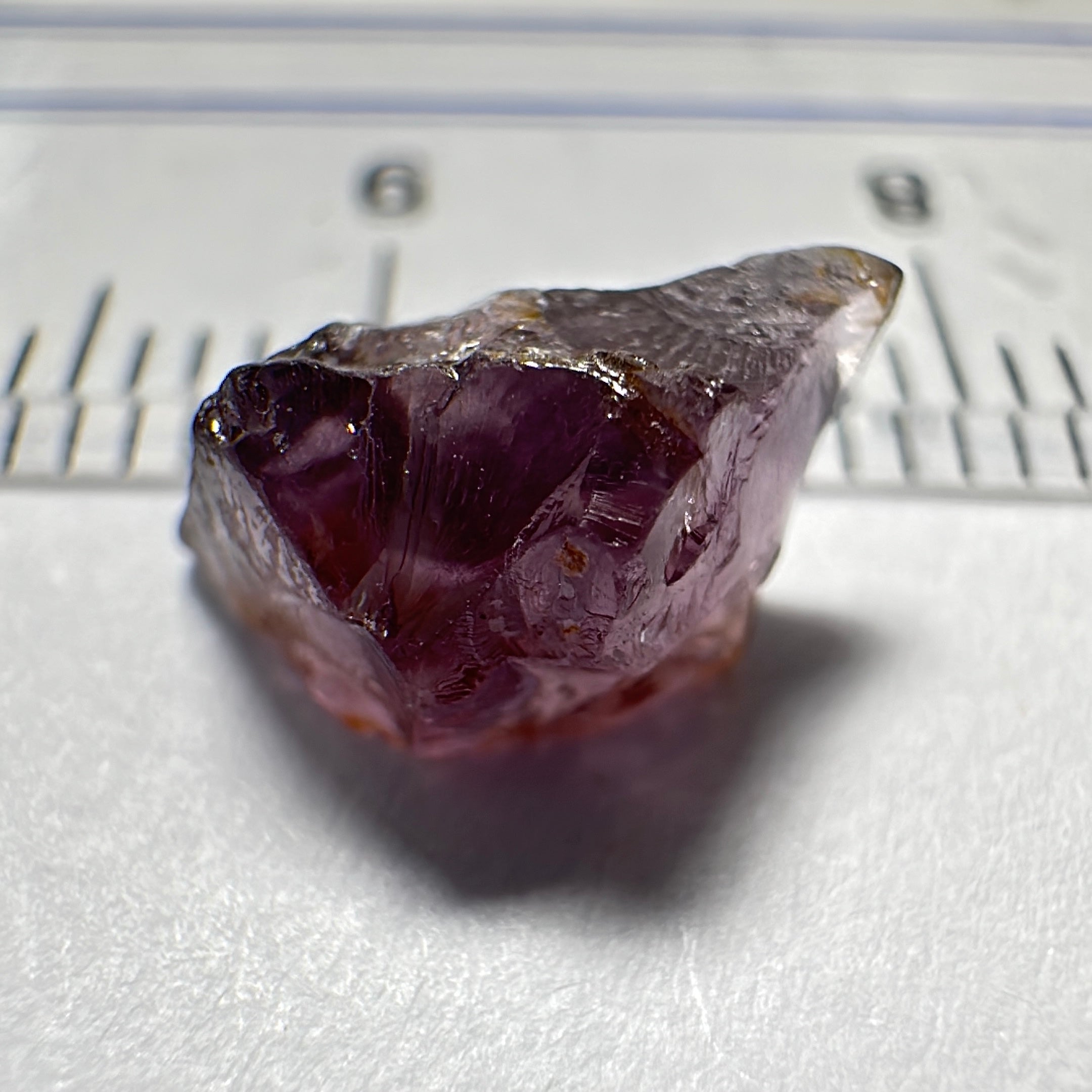 Mahenge Spinel, 2.42ct, Mahenge, Tanzania, Untreated Unheated. Silky and challenging shape, see pics