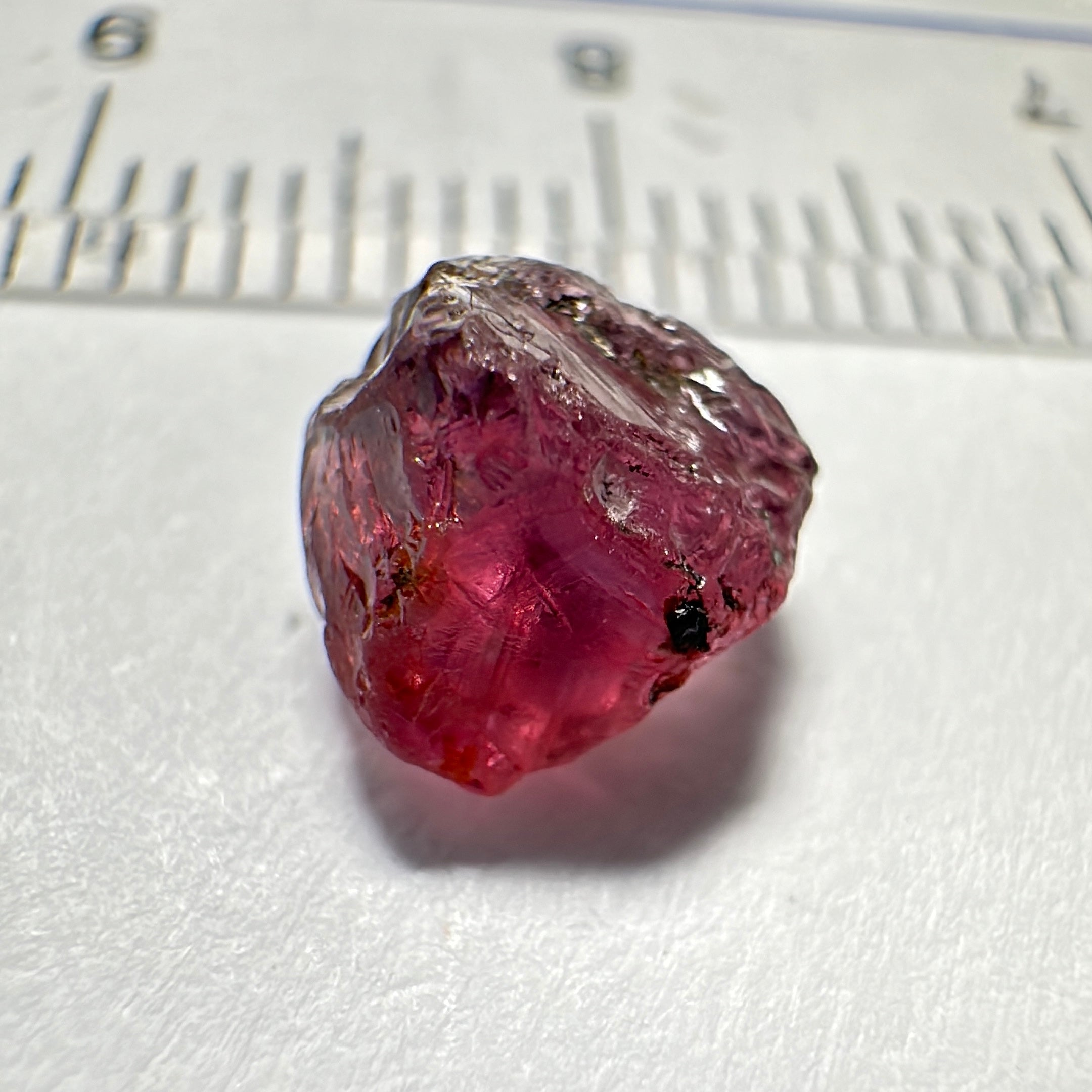 Mahenge Spinel, 2.08ct, Mahenge, Tanzania, Untreated Unheated. vs-vvs and slight silk