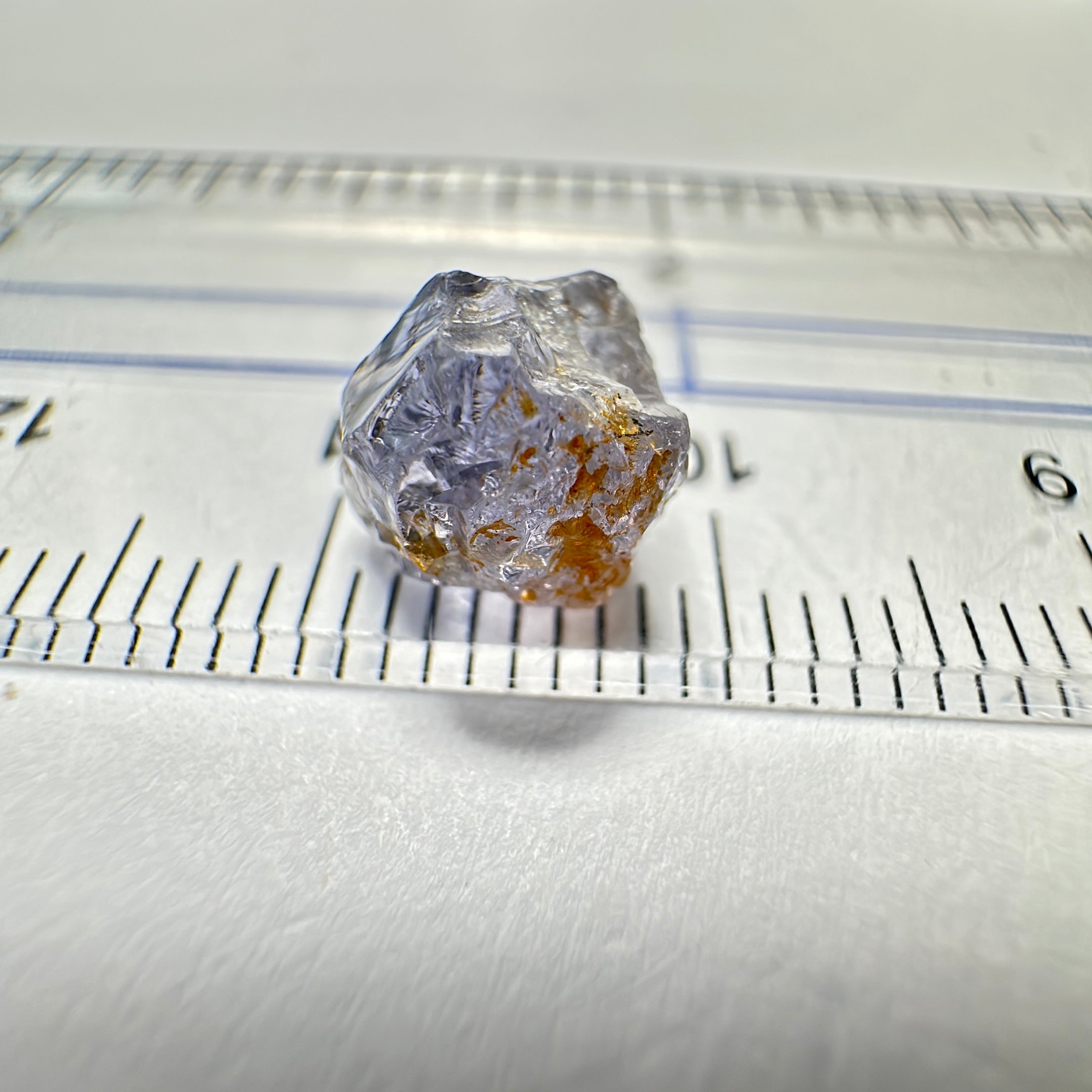 Mahenge Spinel, 3.34ct, Mahenge, Tanzania, Untreated Unheated. Cracks on the outside going 2mm in, rest VVS-IF