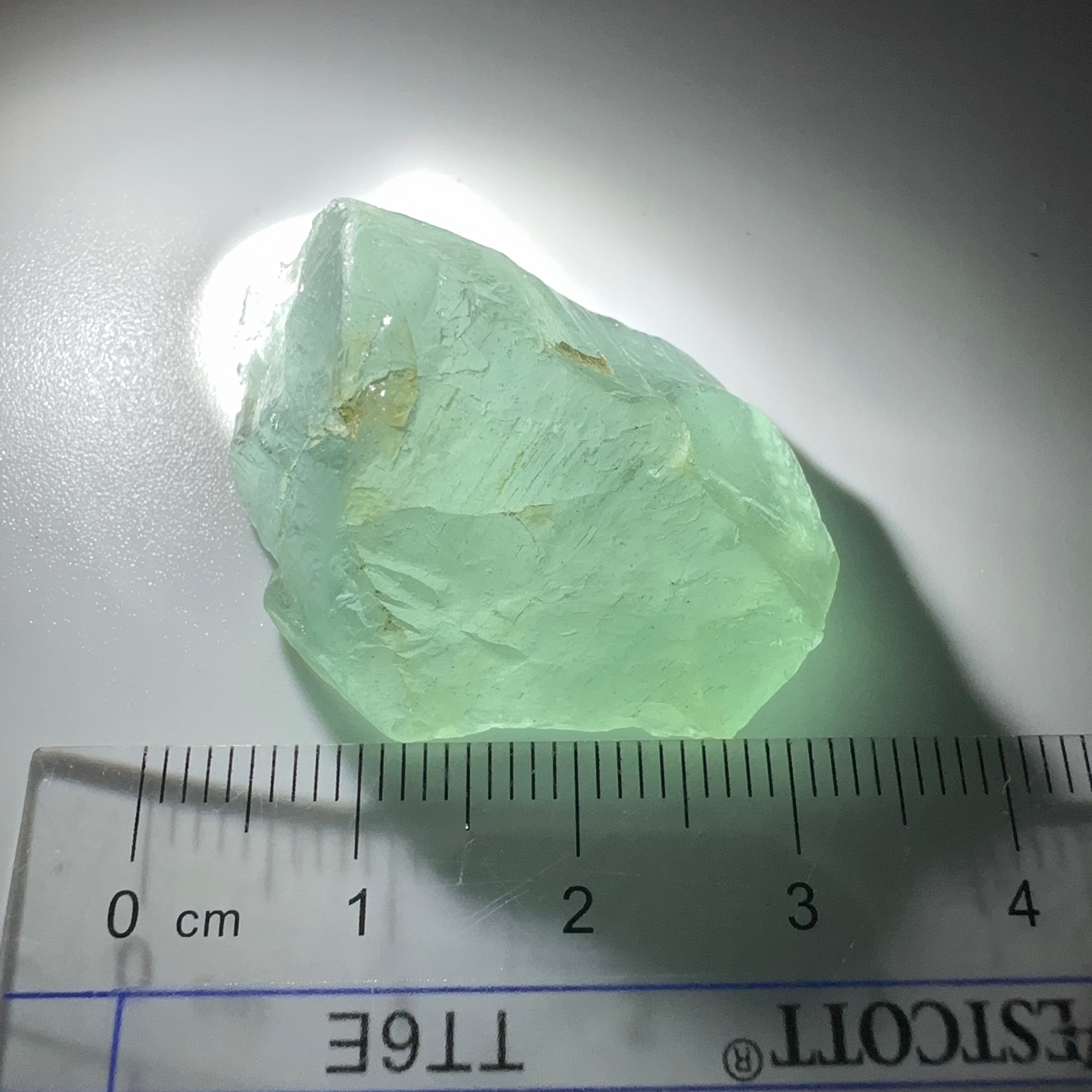 Aquamarine, 13.10gm, Tanzania, Untreated, Unheated, silky, nice for faceting with silk or cabbing