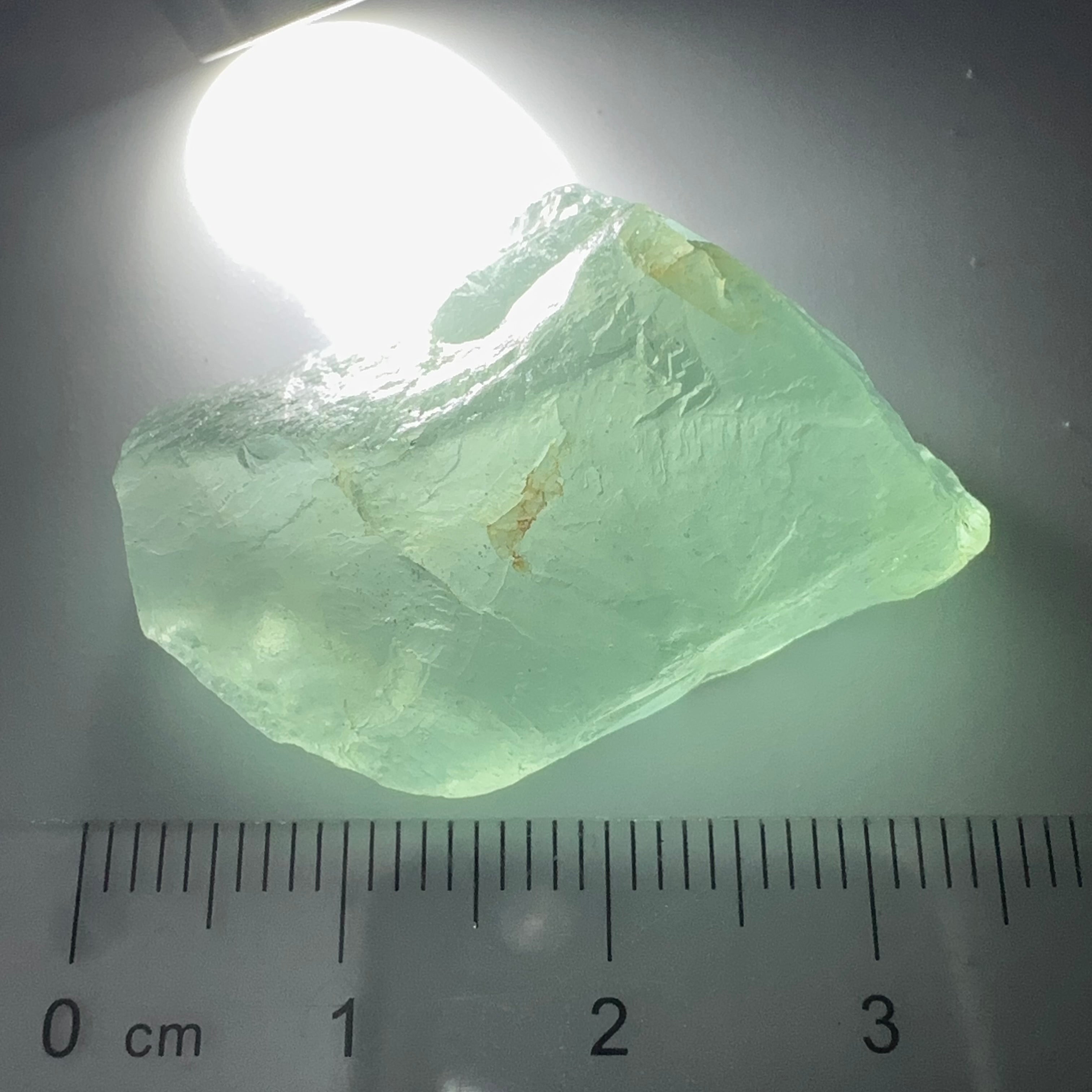 Aquamarine, 13.10gm, Tanzania, Untreated, Unheated, silky, nice for faceting with silk or cabbing