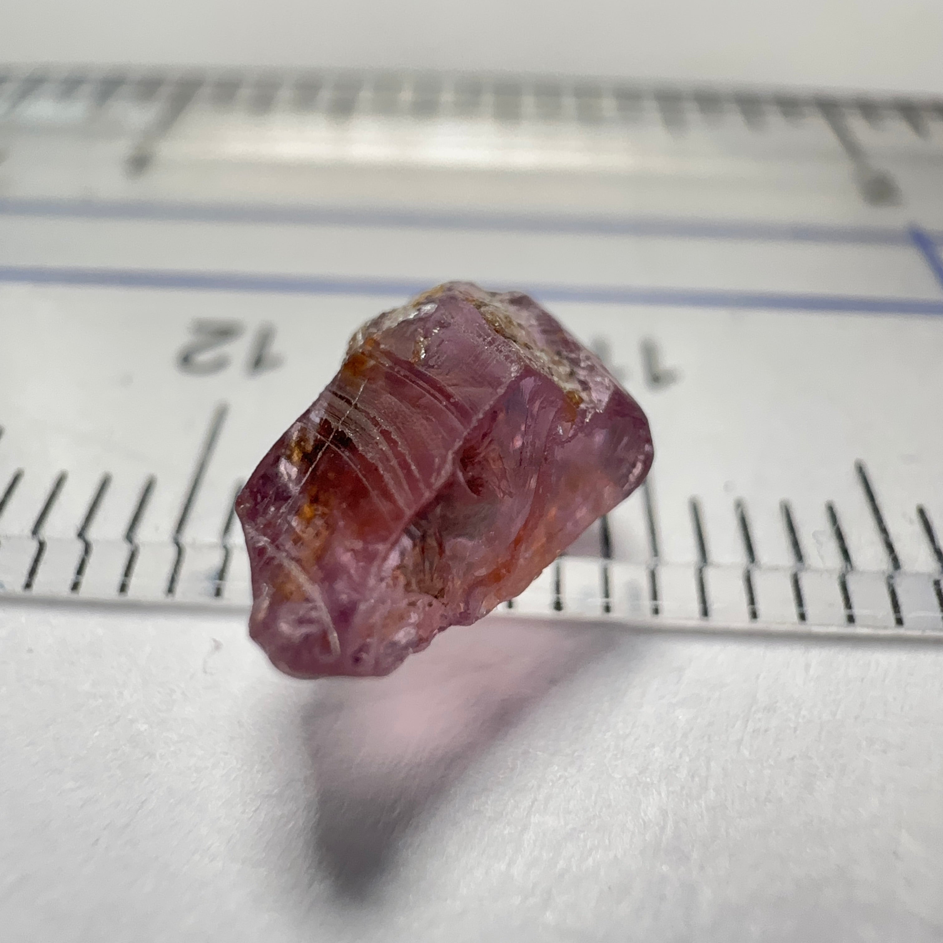 Mahenge Spinel, 1.96ct, Mahenge, Tanzania, Untreated Unheated. Slight crack coming in at around 1mm rest vs