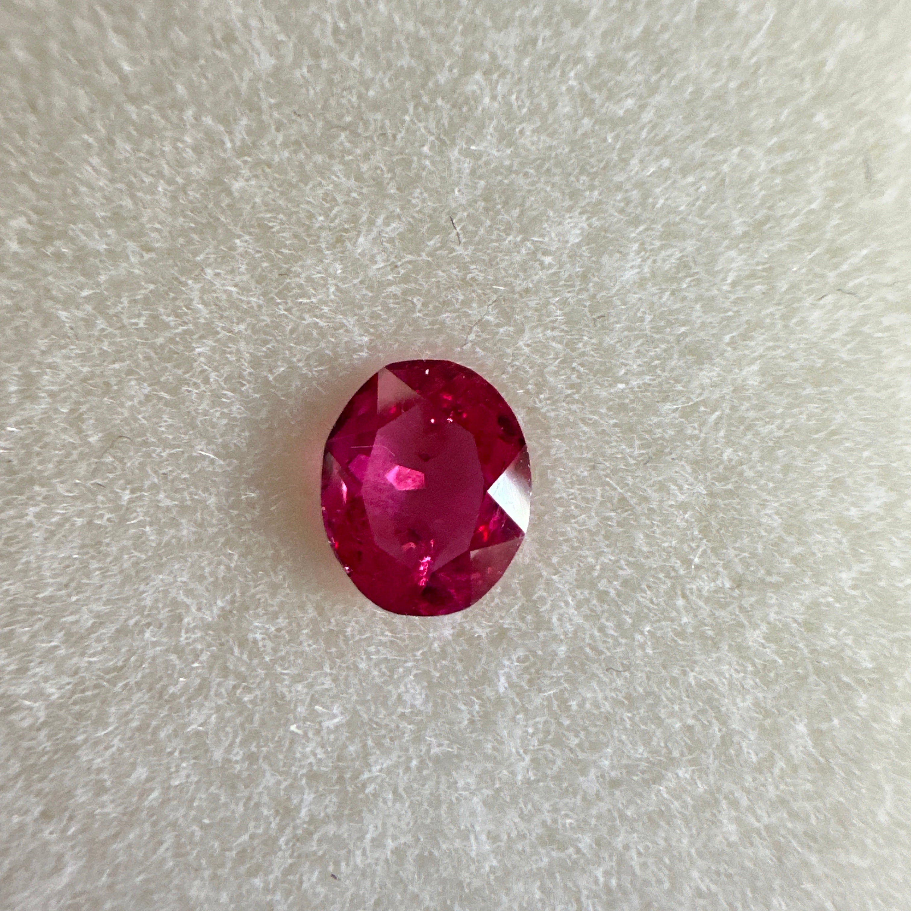 Winza Ruby, 0.49ct, Tanzania, Untreated Unheated, Native Cut