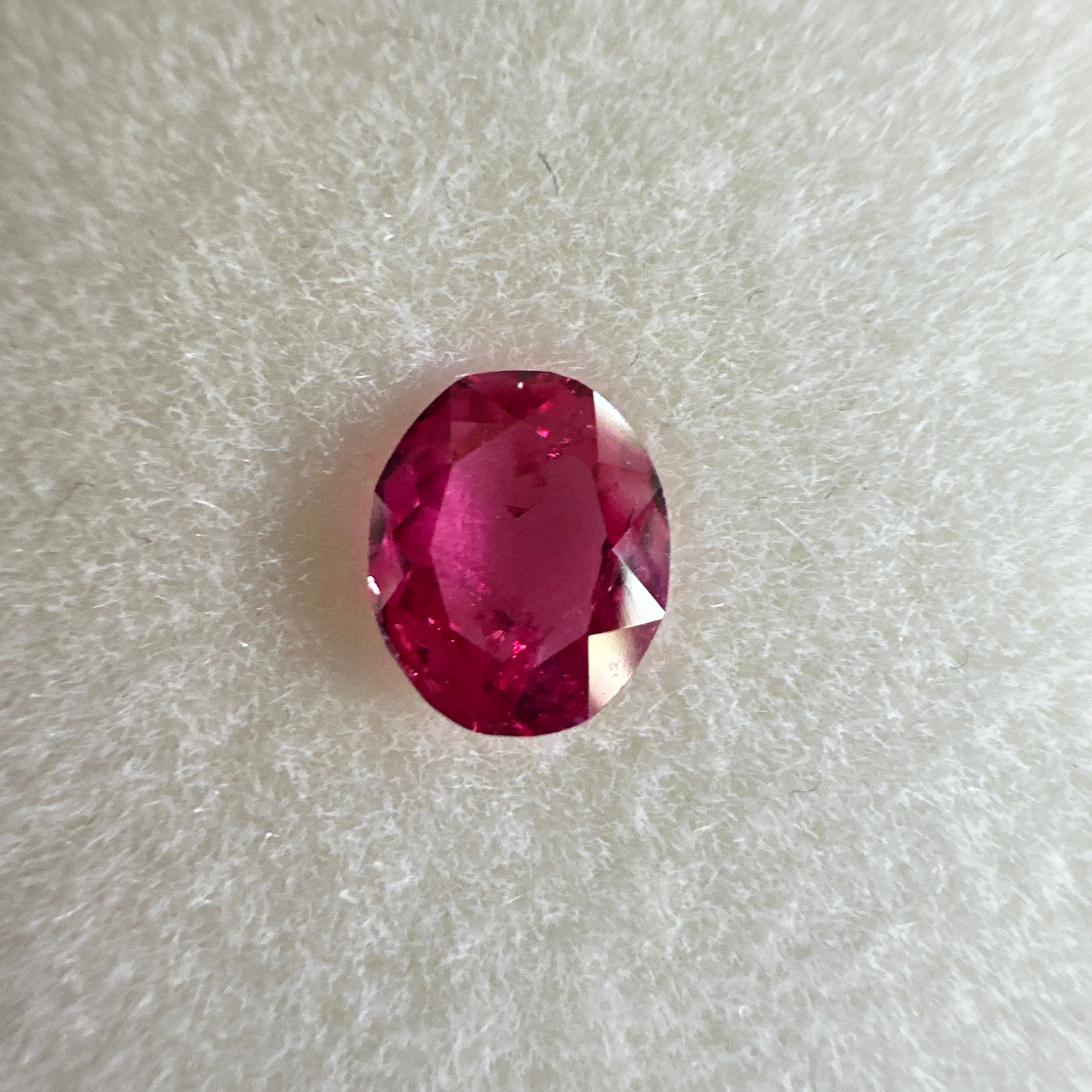 Winza Ruby, 0.49ct, Tanzania, Untreated Unheated, Native Cut