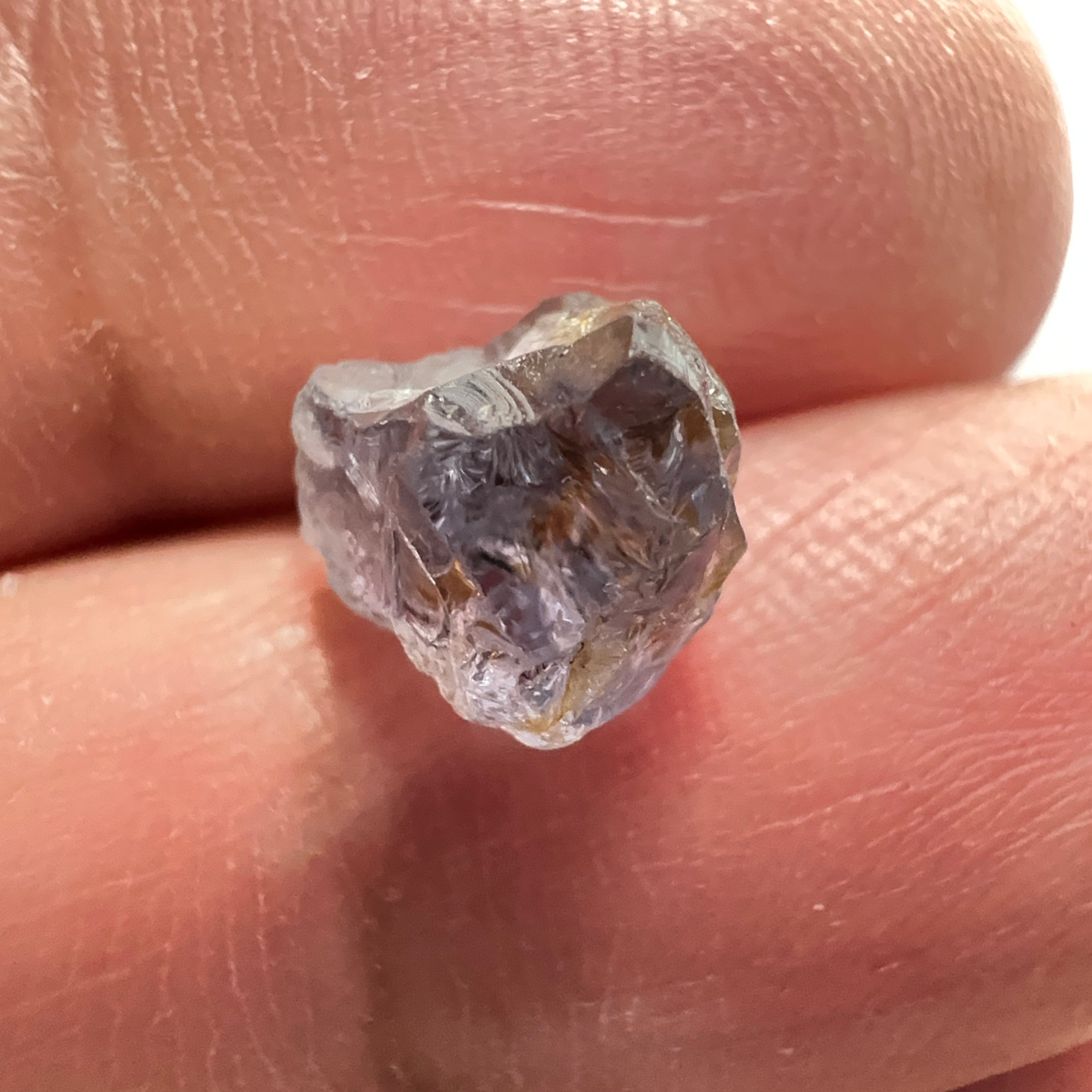 Mahenge Spinel, 3.34ct, Mahenge, Tanzania, Untreated Unheated. Cracks on the outside going 2mm in, rest VVS-IF