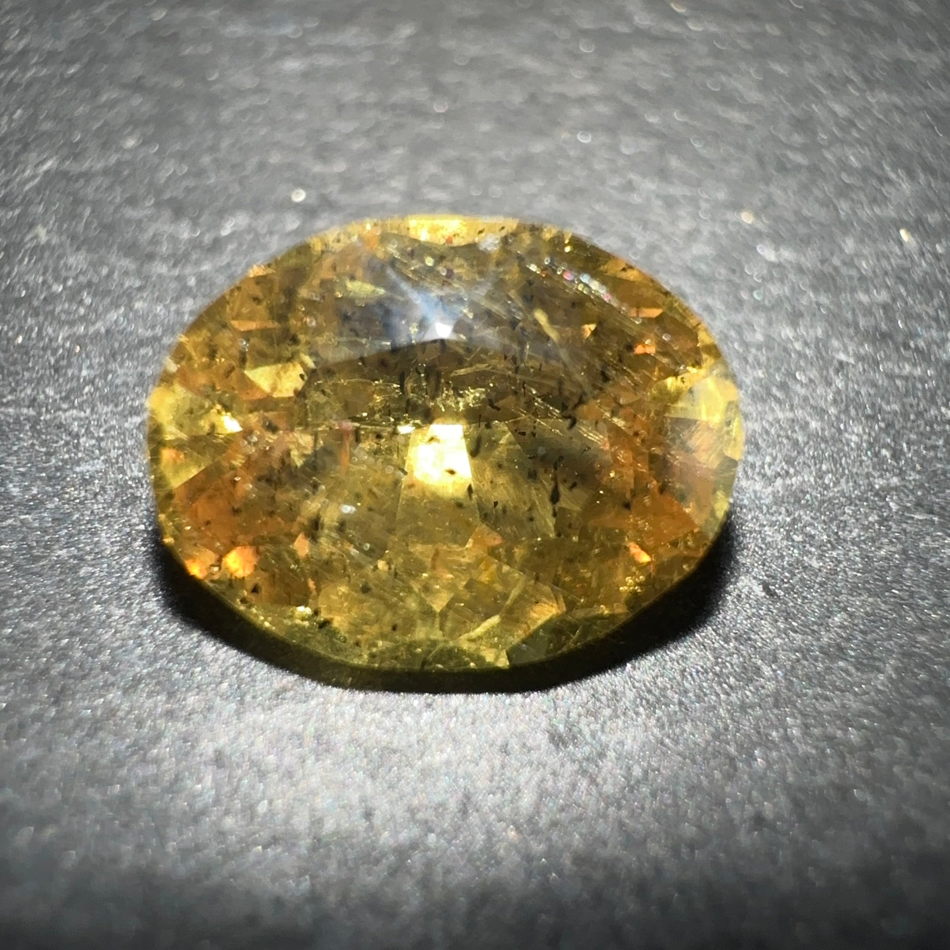 Sapphire, 1.49ct, Umba Valley, Tanzania, Untreated Unheated, Beautiful Inclusions