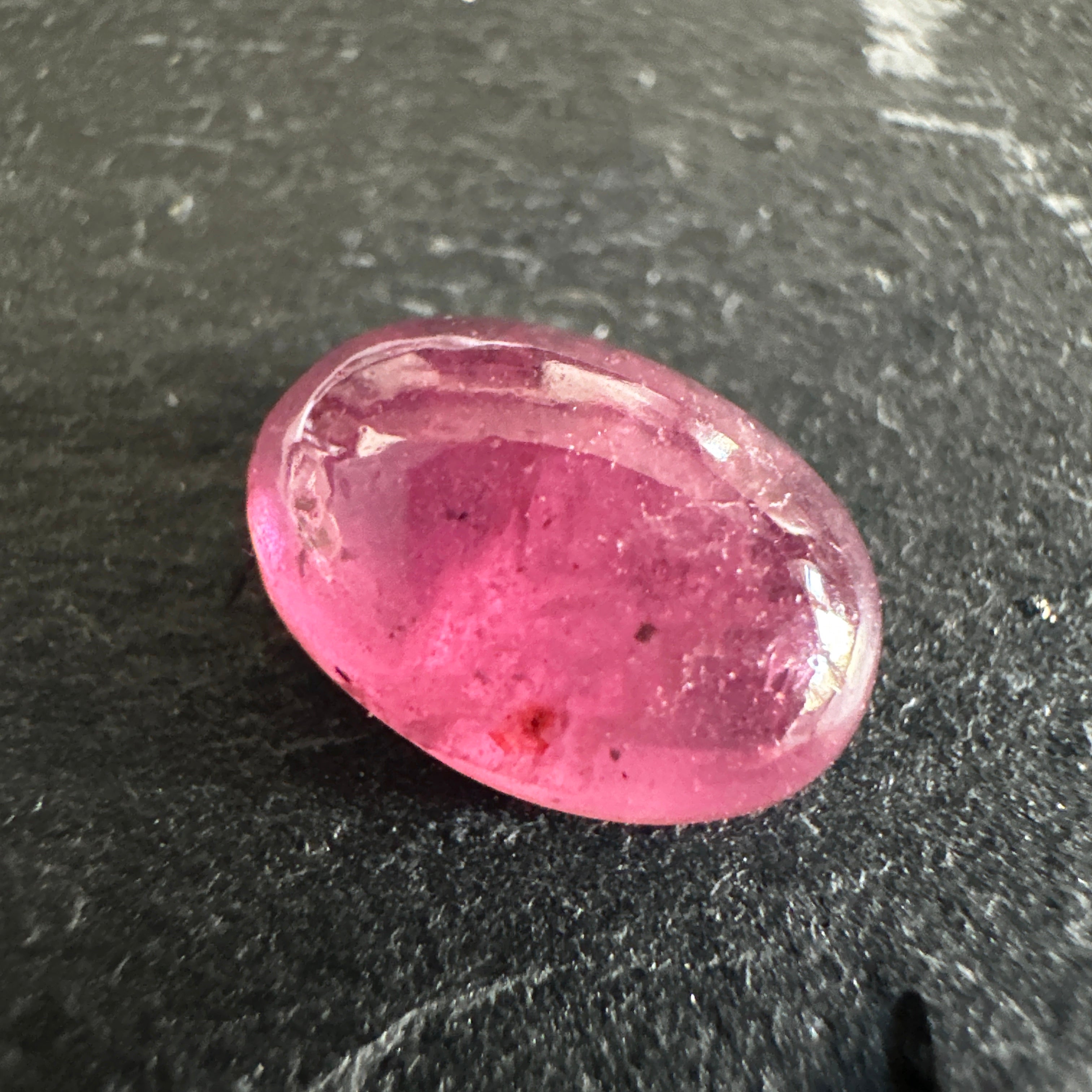 Sapphire Cabochon, 2.80ct, Umba Valley, Tanzania. Untreated Unheated.