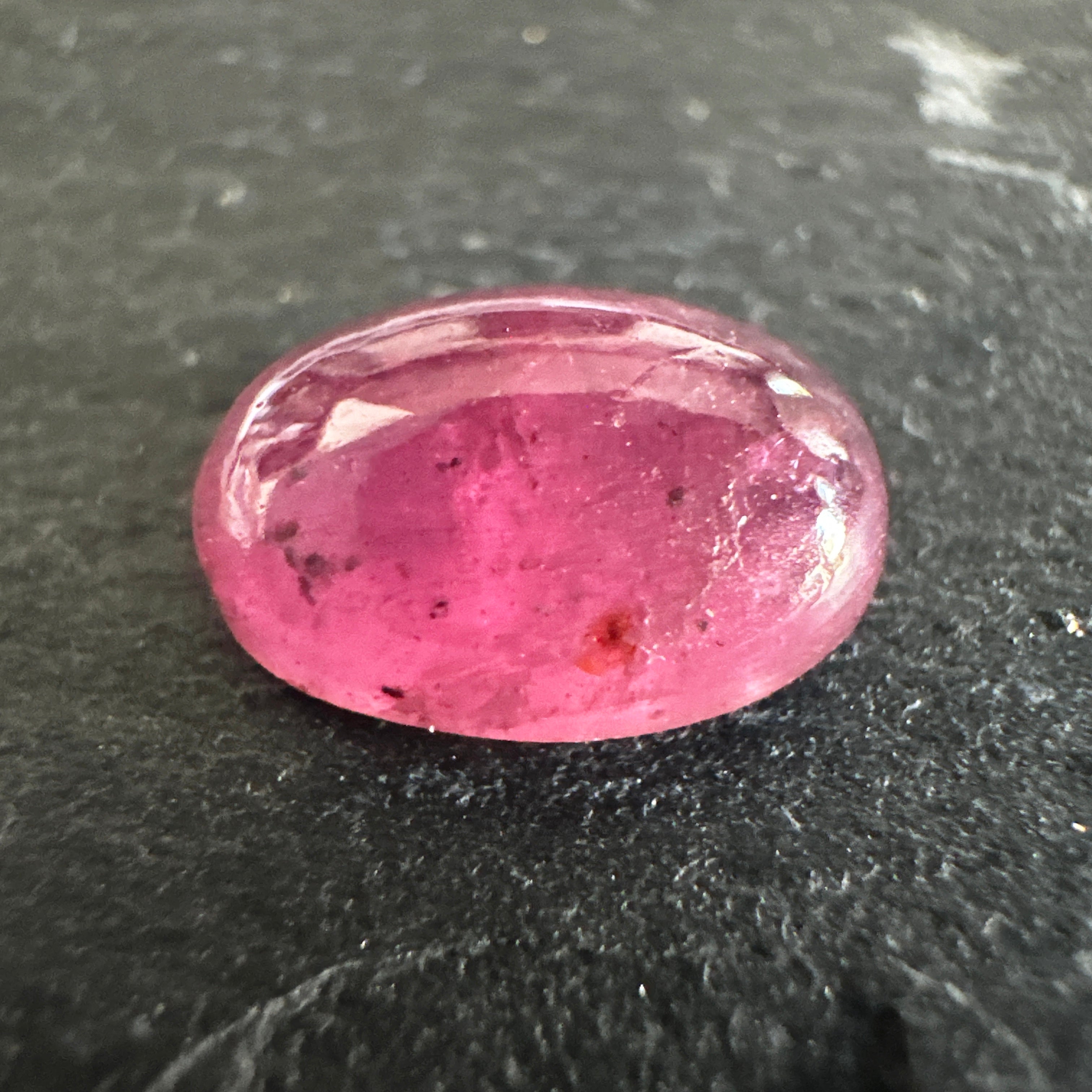 Sapphire Cabochon, 2.80ct, Umba Valley, Tanzania. Untreated Unheated.