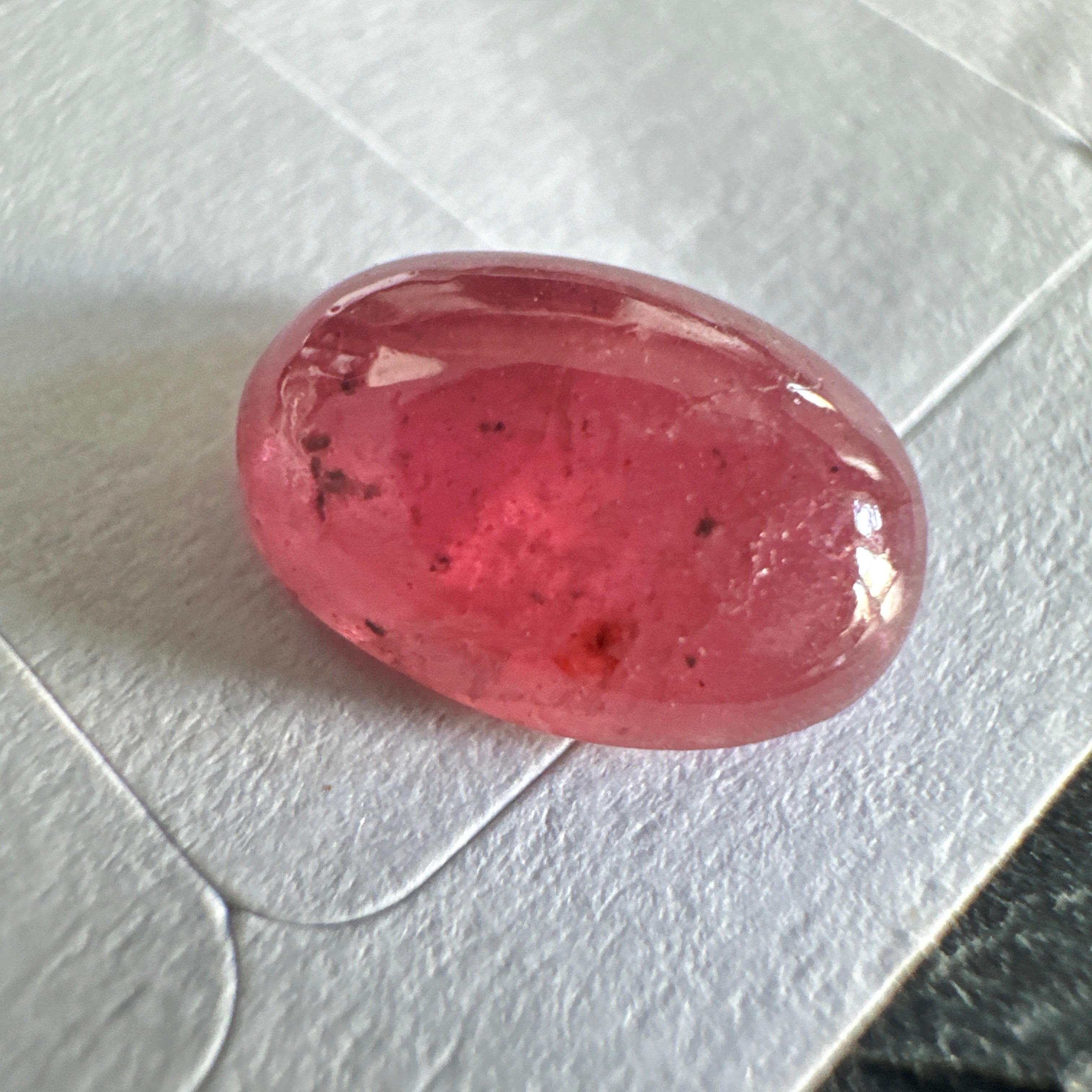 Sapphire Cabochon, 2.80ct, Umba Valley, Tanzania. Untreated Unheated.