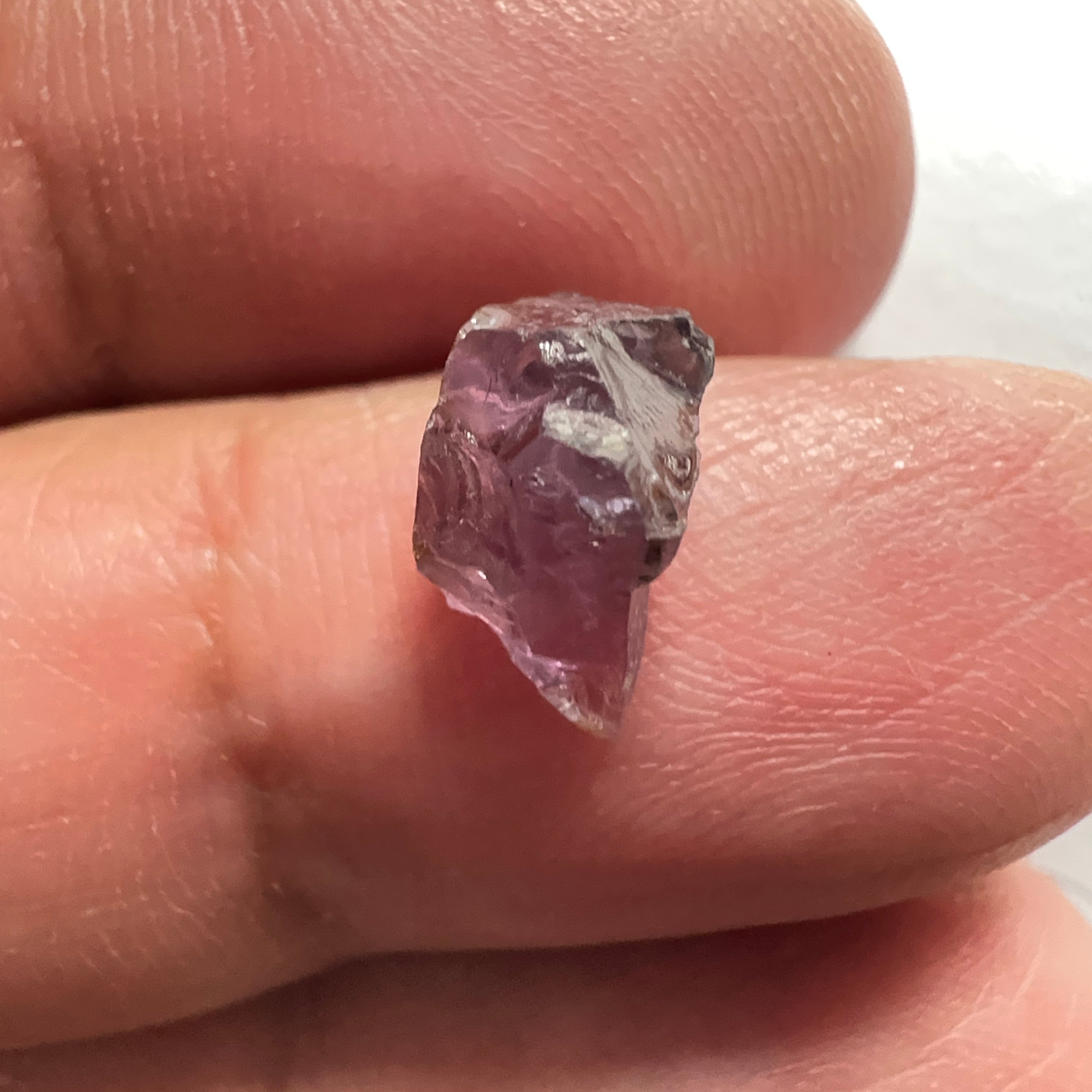 Mahenge Spinel, 2.42ct, Mahenge, Tanzania, Untreated Unheated. Silky and challenging shape, see pics