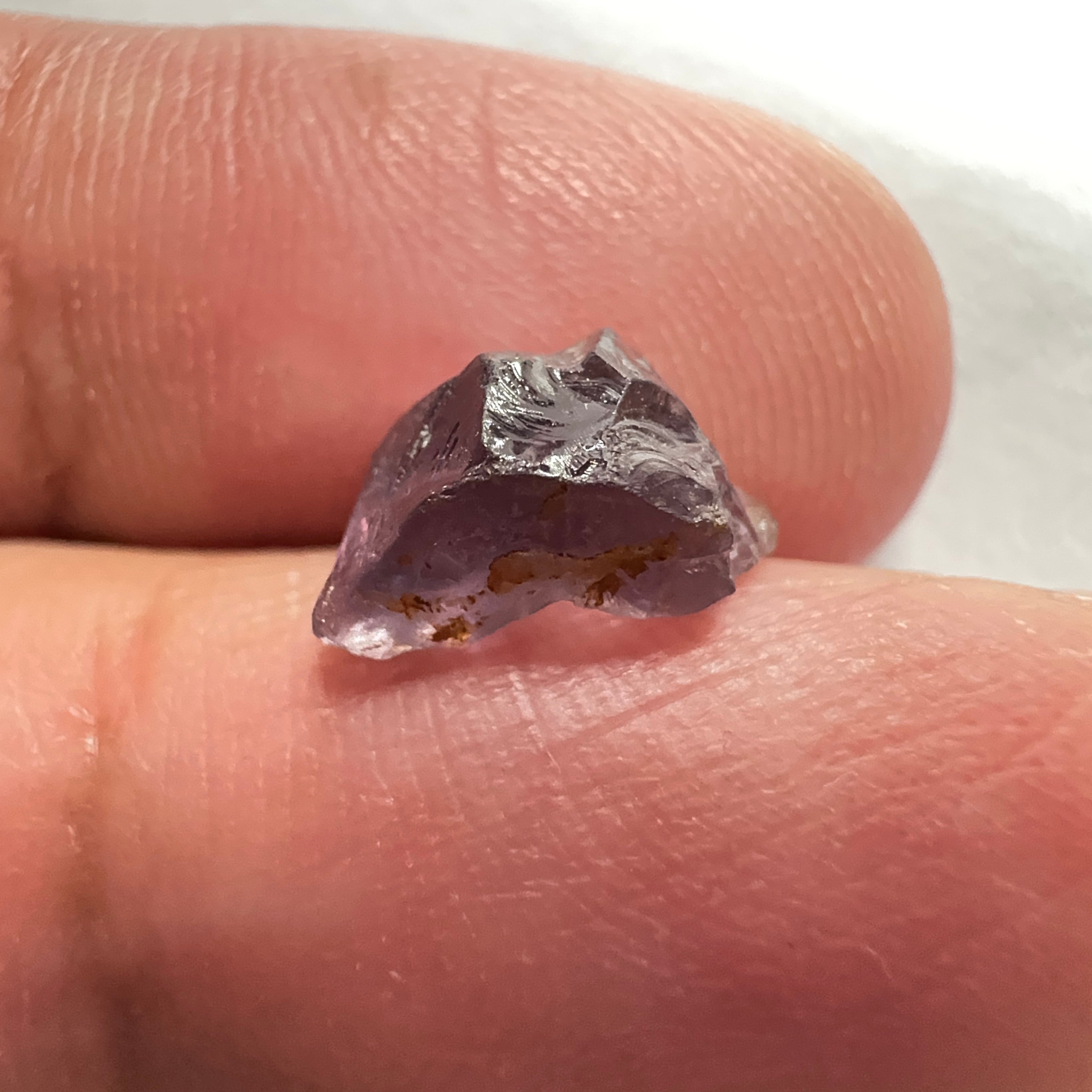 Mahenge Spinel, 2.42ct, Mahenge, Tanzania, Untreated Unheated. Silky and challenging shape, see pics