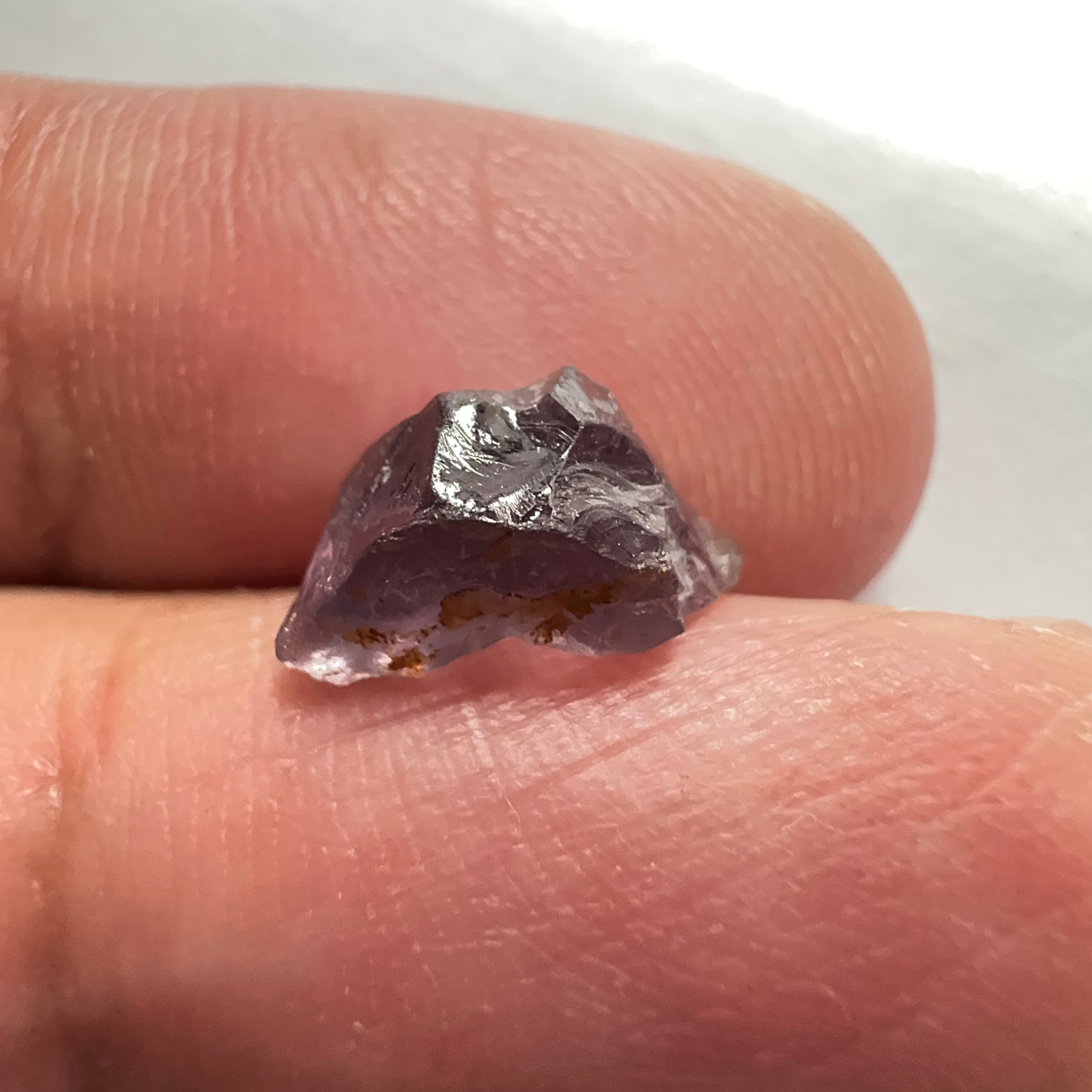 Mahenge Spinel, 2.42ct, Mahenge, Tanzania, Untreated Unheated. Silky and challenging shape, see pics