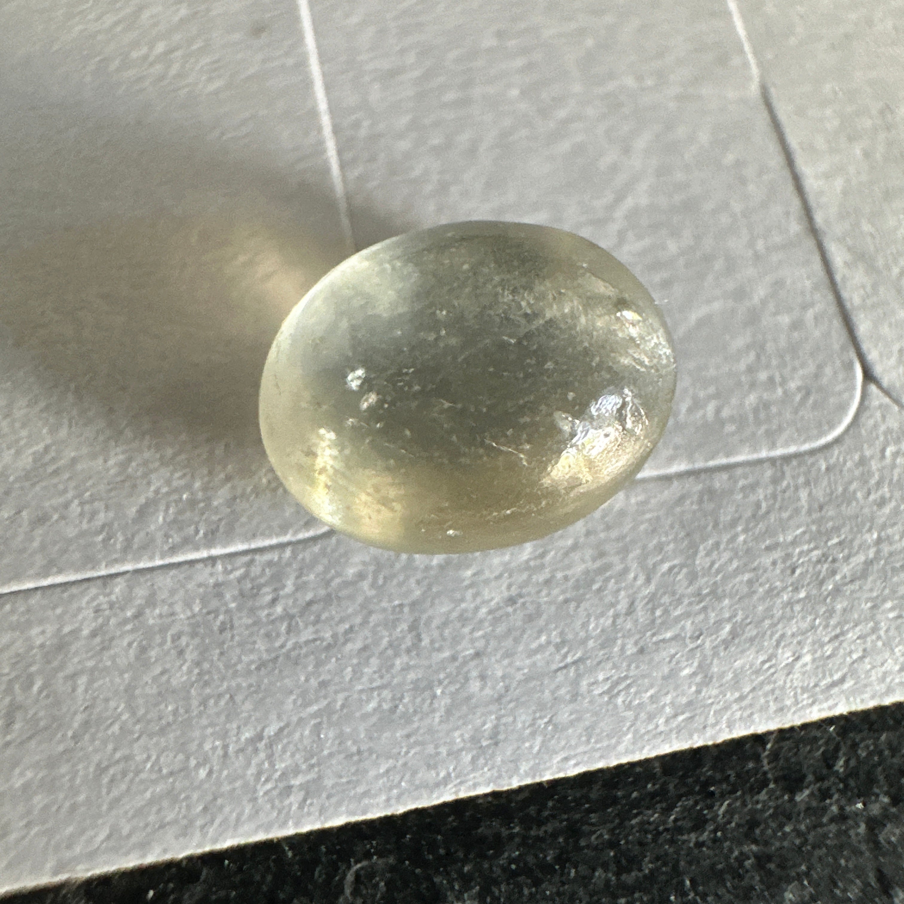 Sapphire Cabochon, 1.87ct, Umba Valley, Tanzania. Untreated Unheated.