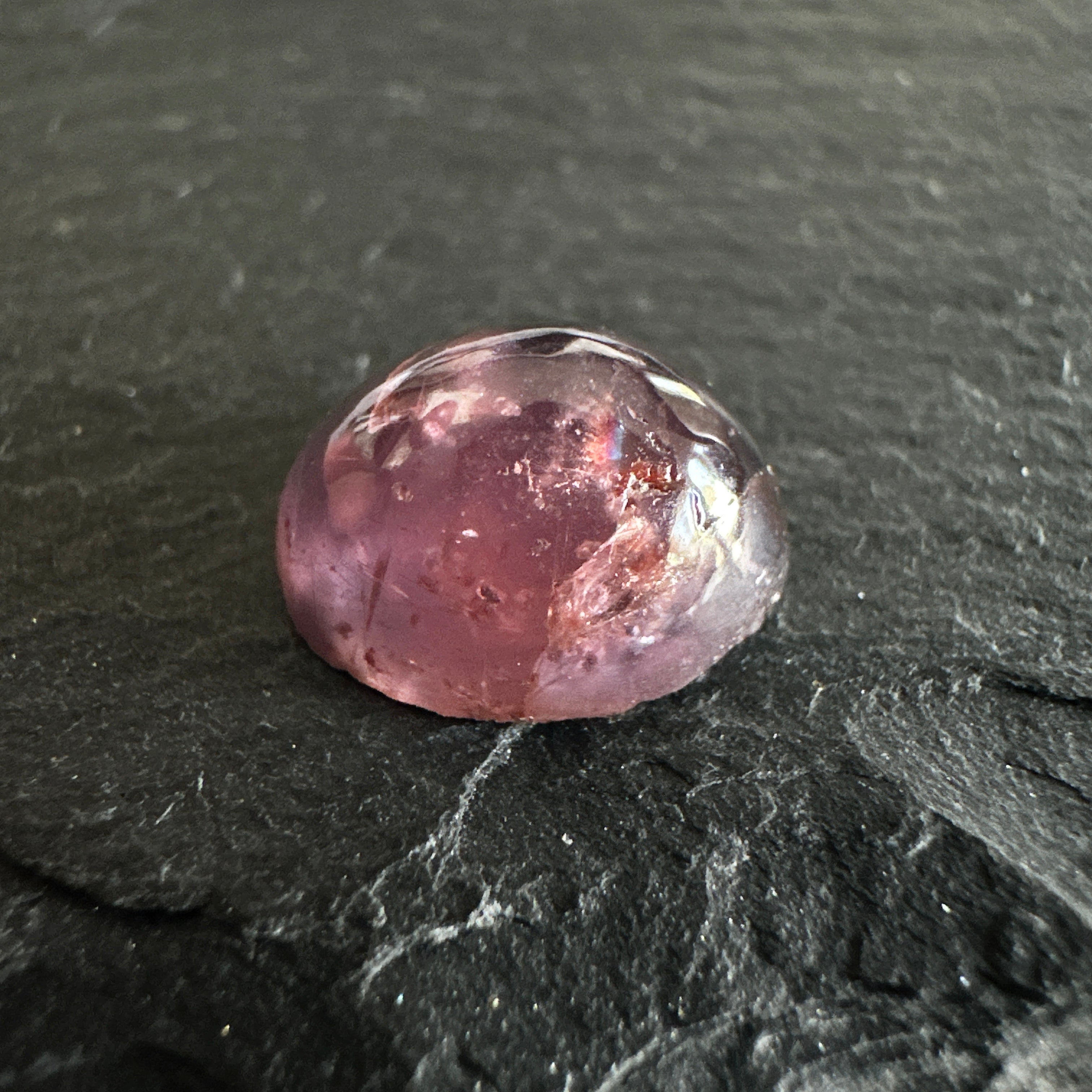 Umba Sapphire Cabochon. 4.26ct, Tanzania, Untreated Unheated.