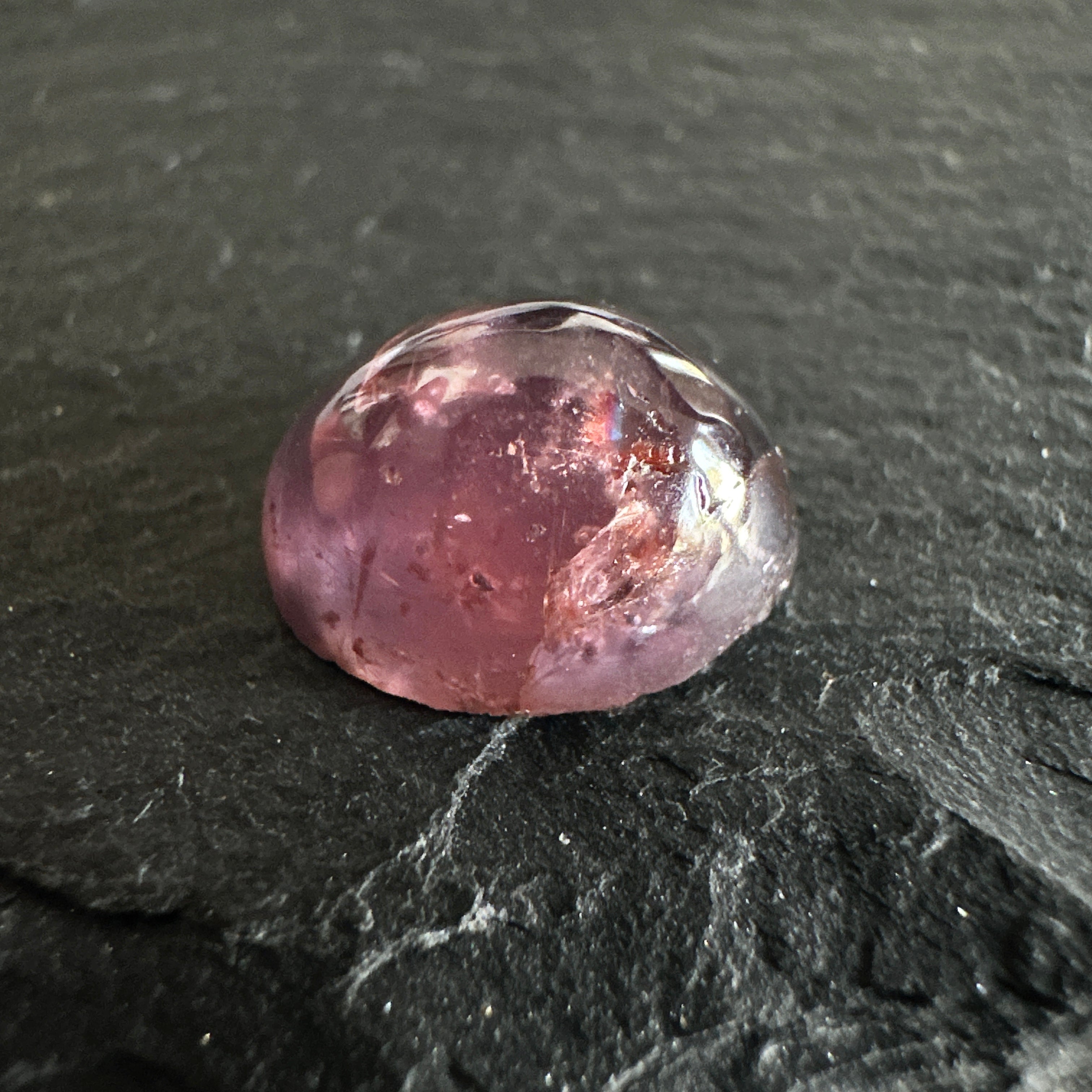 Umba Sapphire Cabochon. 4.26ct, Tanzania, Untreated Unheated.