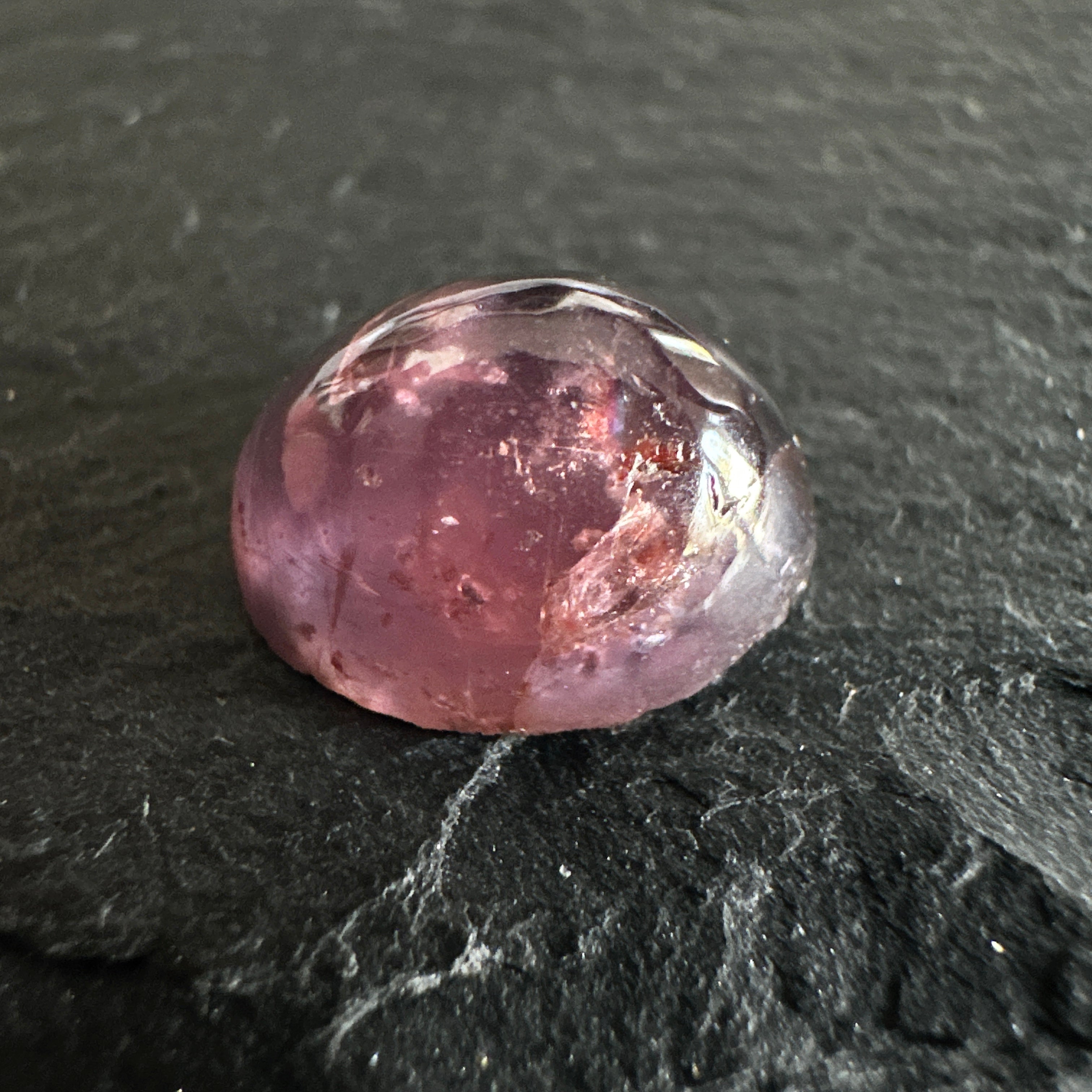 Umba Sapphire Cabochon. 4.26ct, Tanzania, Untreated Unheated.