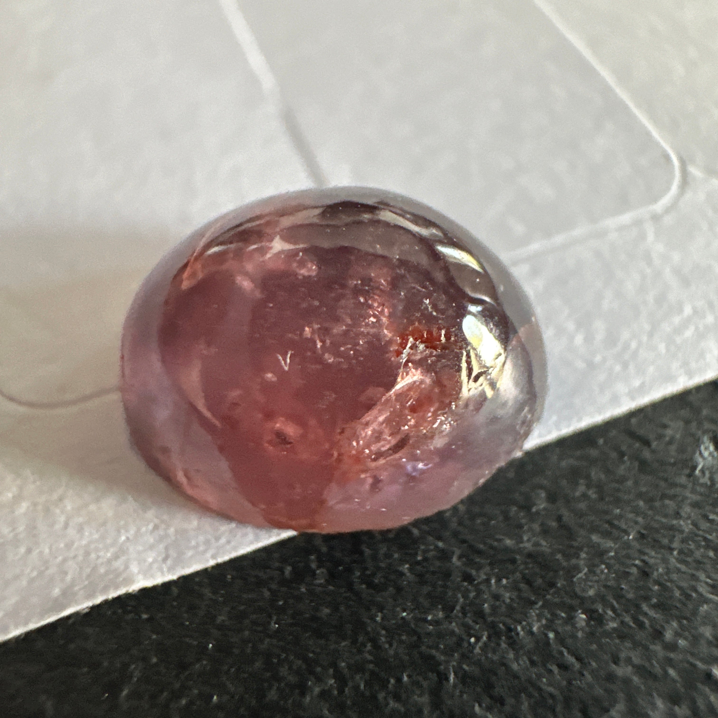 Umba Sapphire Cabochon. 4.26ct, Tanzania, Untreated Unheated.