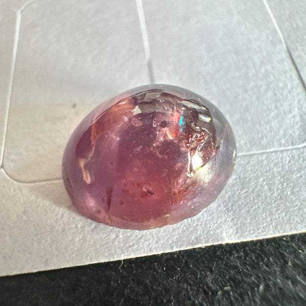 Umba Sapphire Cabochon. 4.26ct, Tanzania, Untreated Unheated.