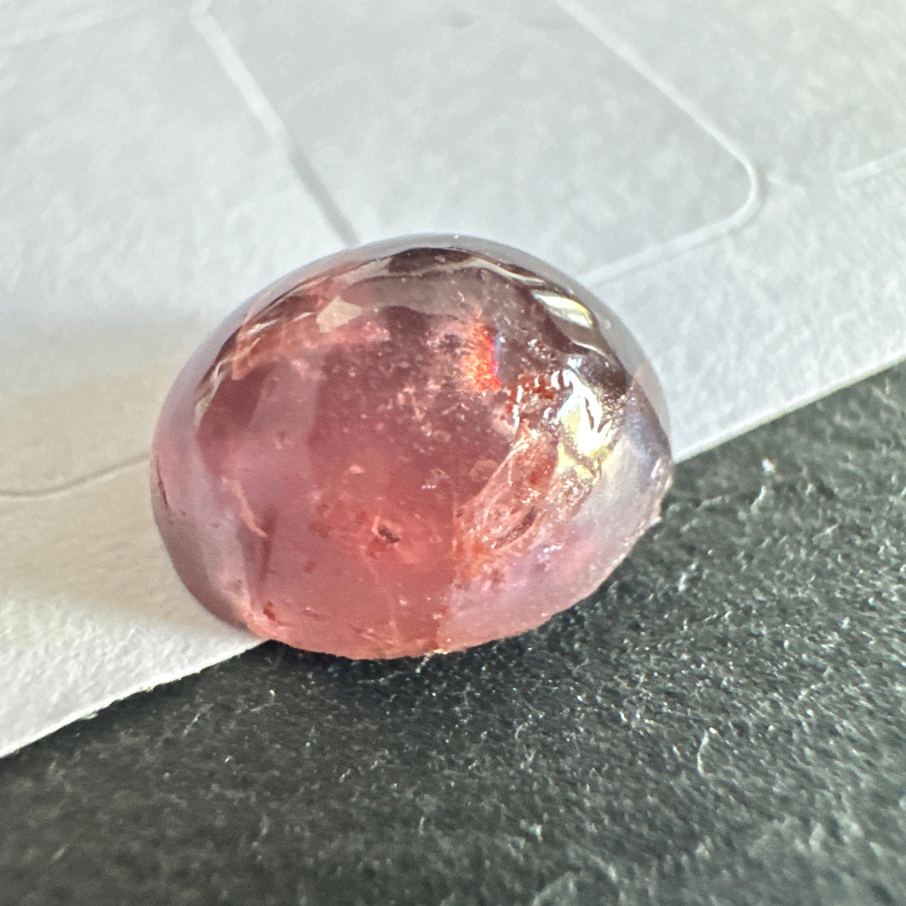 Umba Sapphire Cabochon. 4.26ct, Tanzania, Untreated Unheated.