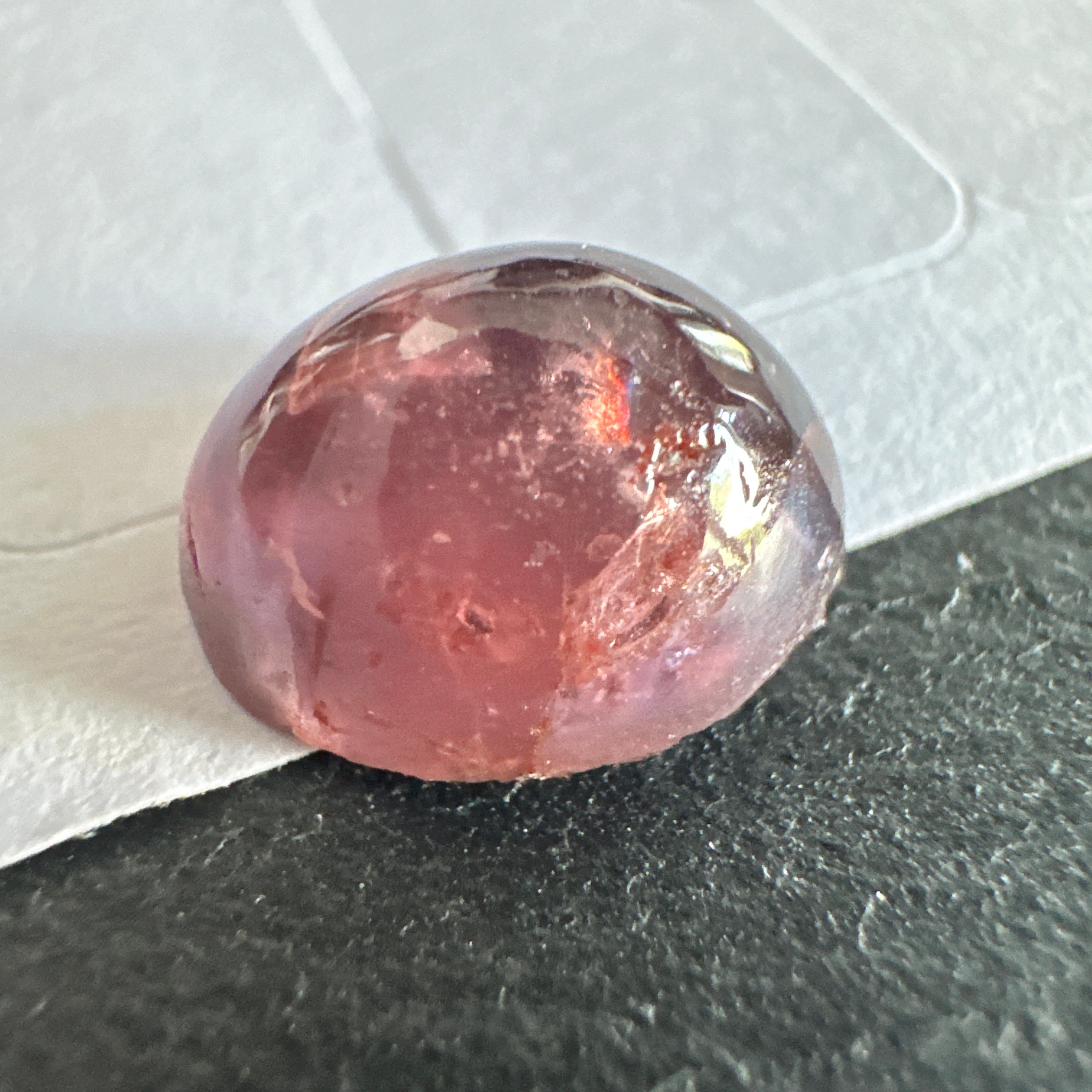 Umba Sapphire Cabochon. 4.26ct, Tanzania, Untreated Unheated.