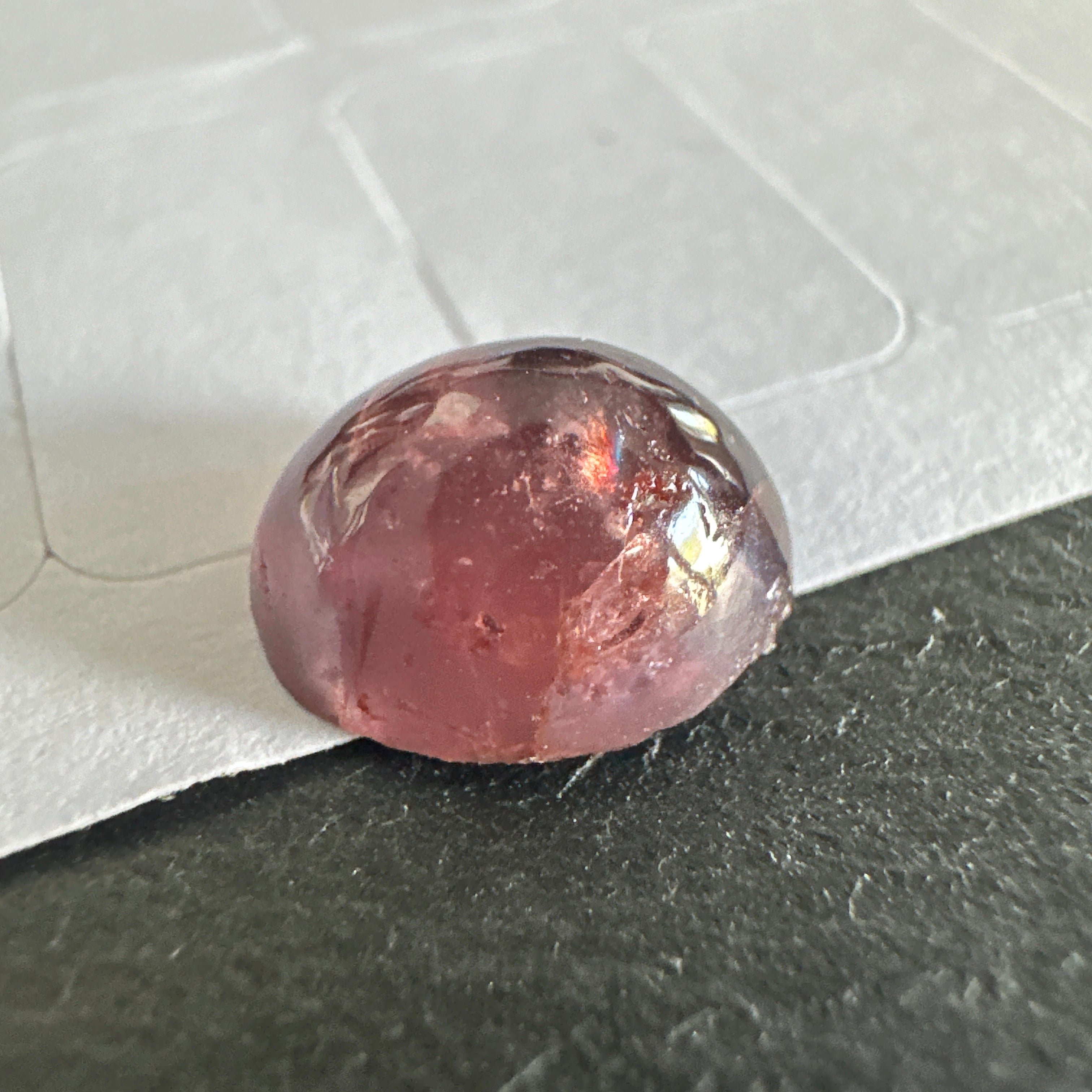 Umba Sapphire Cabochon. 4.26ct, Tanzania, Untreated Unheated.