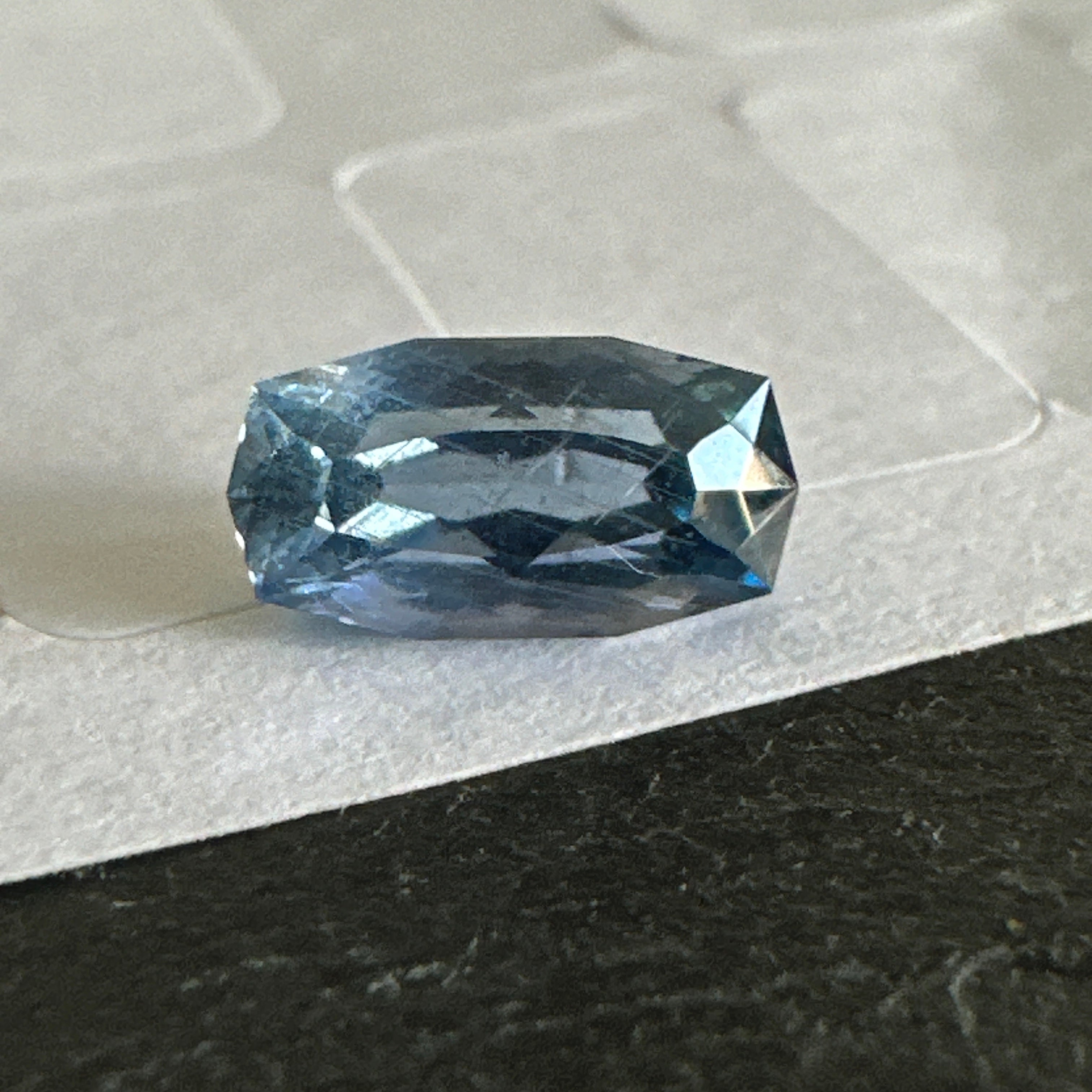 Precision Cut Sapphire, 2.02ct, Umba Valley, Tanzania. Untreated Unheated